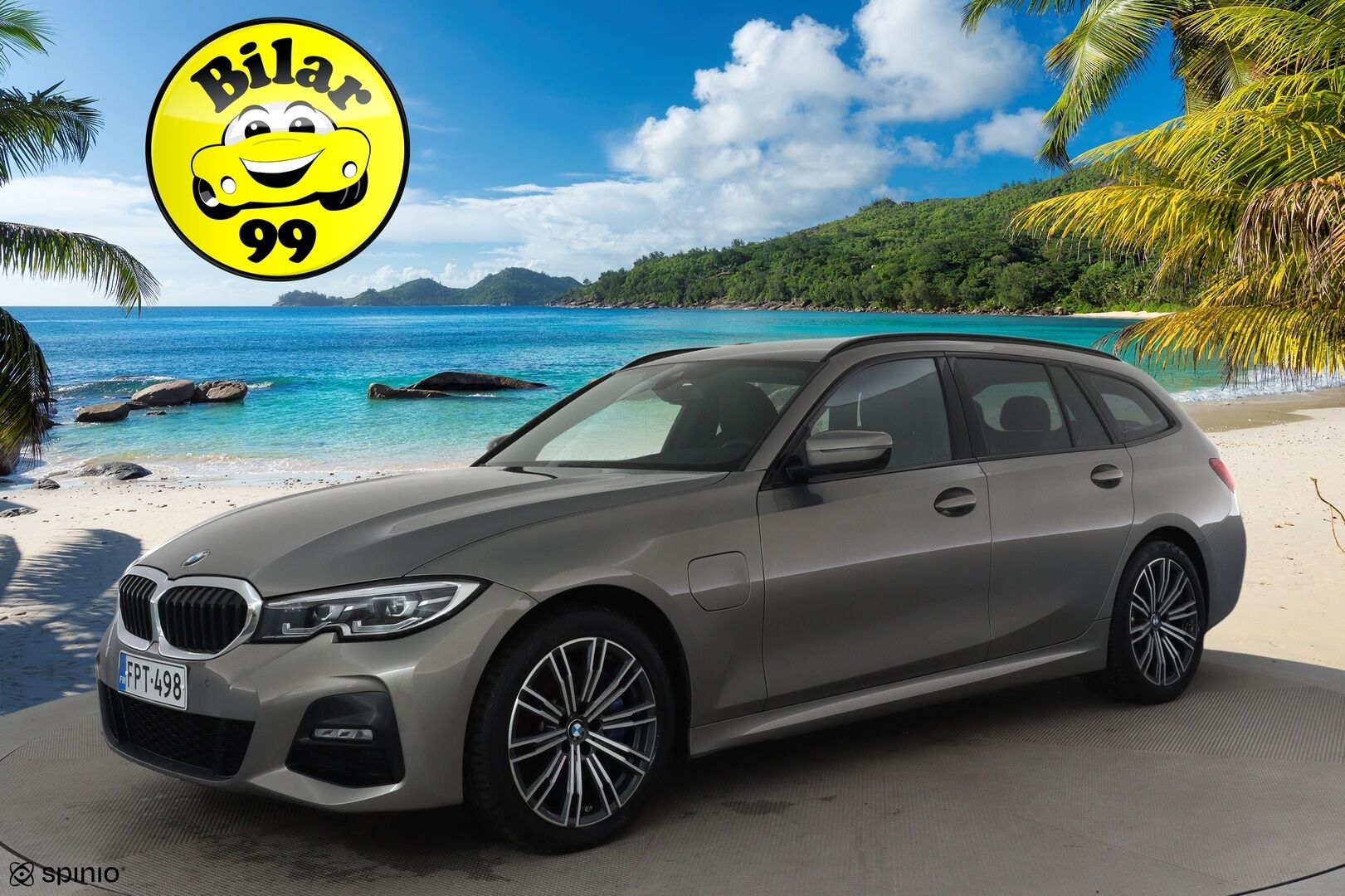 BMW 330 2021 G21 Touring 330e xDrive Business M-Sport *HUD / Individual / Hifi / Comfort Access / Adapt.LED / Muistipenkki* - Suomi-auto / Kahdet renkaat aluvanteilla