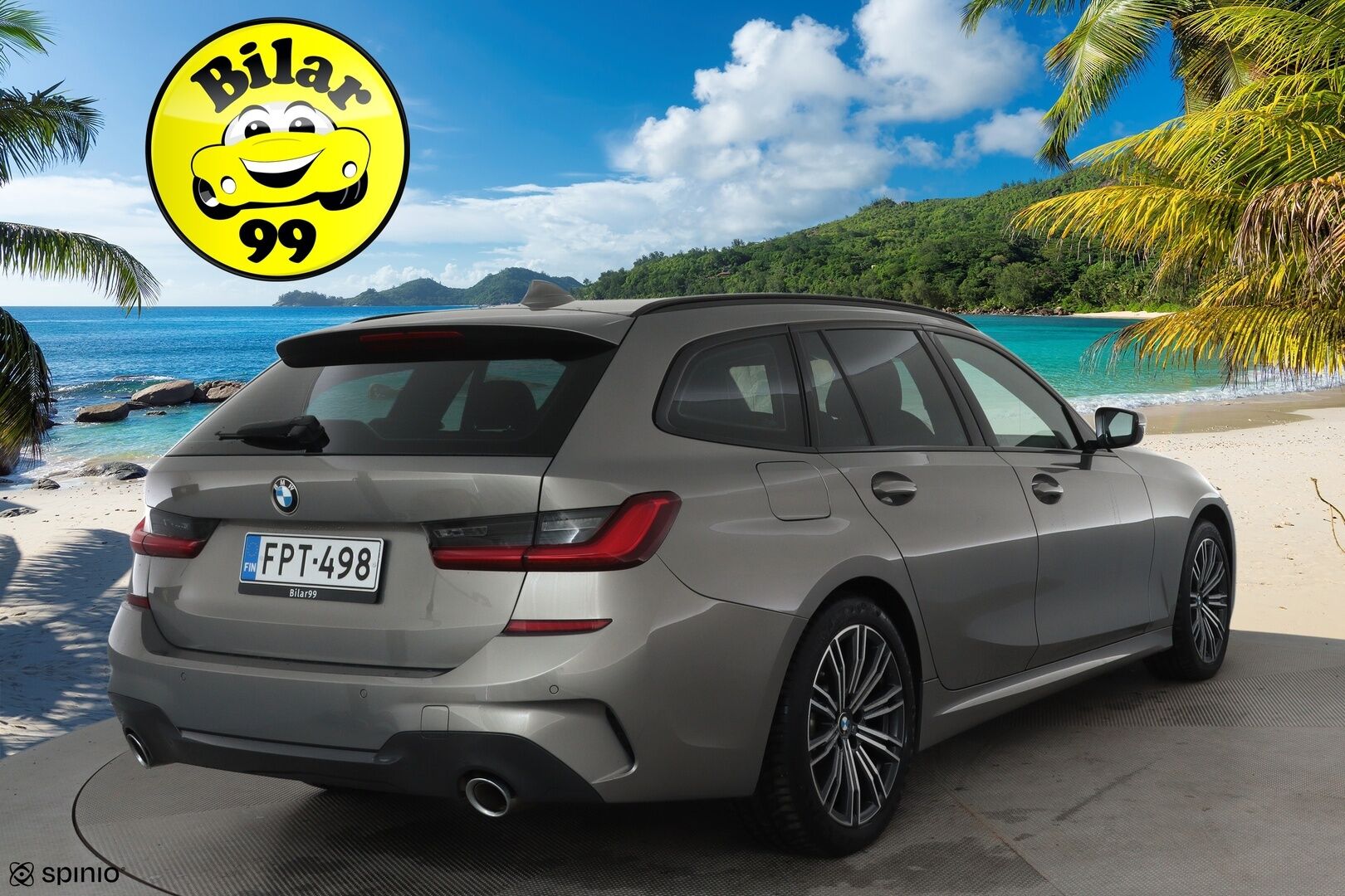BMW 330 2021 G21 Touring 330e xDrive Business M-Sport *HUD / Individual / Hifi / Comfort Access / Adapt.LED / Muistipenkki* - Suomi-auto / Kahdet renkaat aluvanteilla