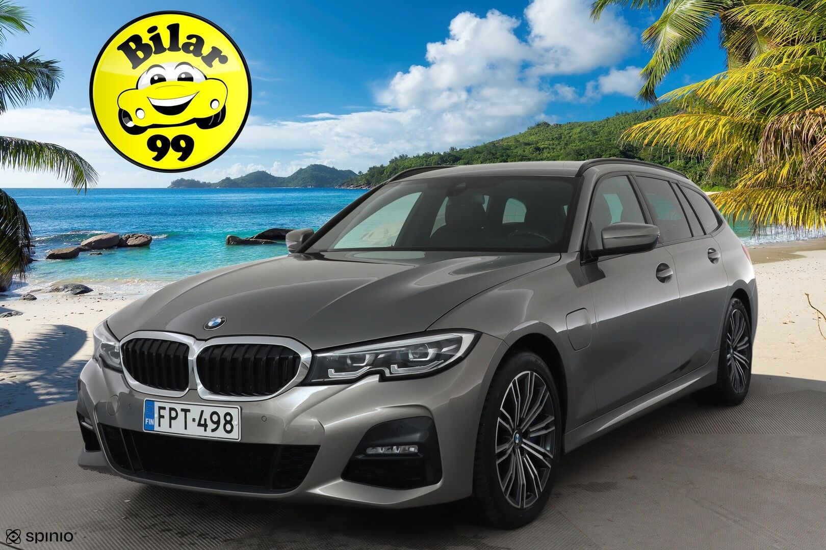 BMW 330 2021 G21 Touring 330e xDrive Business M-Sport *HUD / Individual / Hifi / Comfort Access / Adapt.LED / Muistipenkki* - Suomi-auto / Kahdet renkaat aluvanteilla