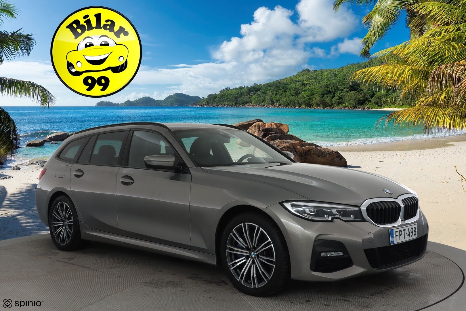 BMW 330 2021 G21 Touring 330e xDrive Business M-Sport *HUD / Individual / Hifi / Comfort Access / Adapt.LED / Muistipenkki* - Suomi-auto / Kahdet renkaat aluvanteilla