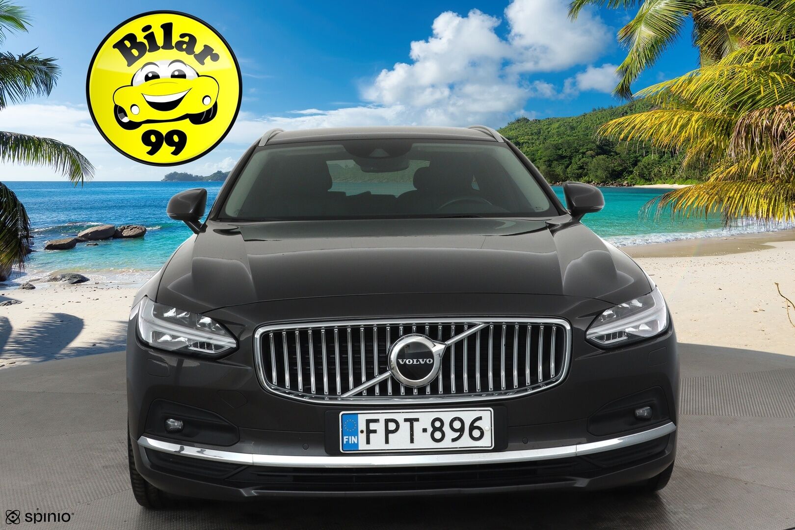 Volvo V90 2021 D3 Business Inscription Edition **Webasto / ACC / Full-LED / P.Kamera / Sportnahat Muistilla / Navi / Kaistavahti** - 1.Om Suomi-auto / Kahdet Renkaat / Merkkihuollettu / Jakopää juuri vaihdettu! *