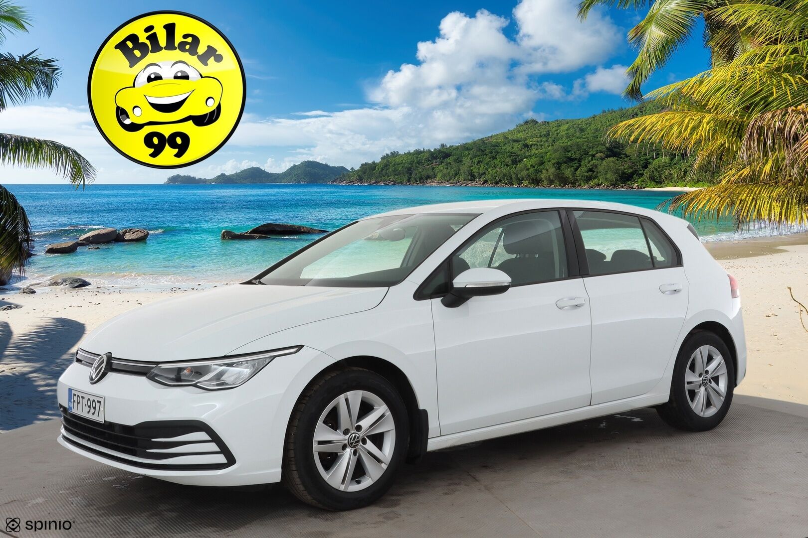Volkswagen Golf 2021 1,0 TSI 81 kW * Adapt.Vakkari / LED / Lohkolämmitin & Sisäpistoke / 3-Alue Ilmastointi / P-Tutkat / Apple&Android! - Suomi-auto / Merkkihuollettu / Kahdet Renkaat