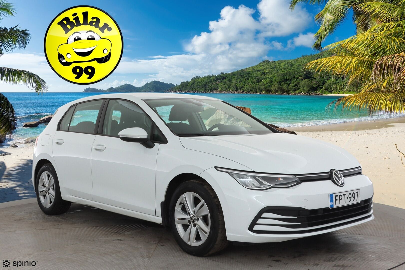 Volkswagen Golf 2021 1,0 TSI 81 kW * Adapt.Vakkari / LED / Lohkolämmitin & Sisäpistoke / 3-Alue Ilmastointi / P-Tutkat / Apple&Android! - Suomi-auto / Merkkihuollettu / Kahdet Renkaat