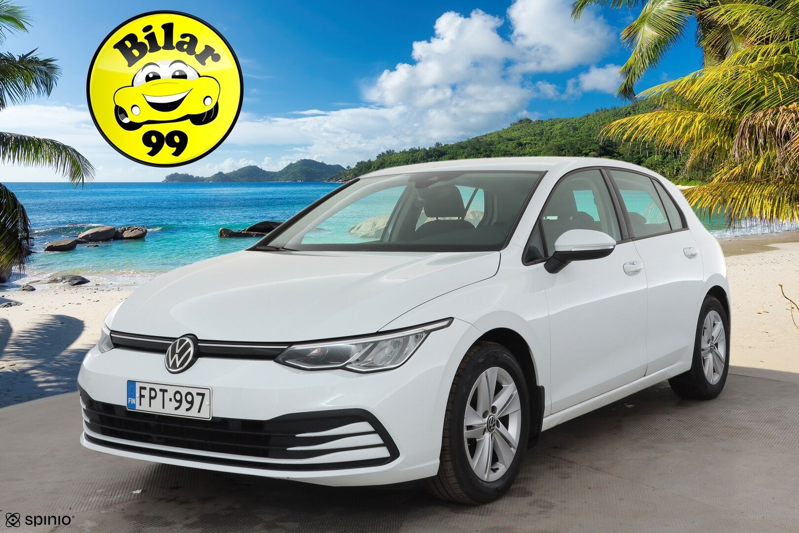 Volkswagen Golf 2021 1,0 TSI 81 kW * Adapt.Vakkari / LED / Lohkolämmitin & Sisäpistoke / 3-Alue Ilmastointi / P-Tutkat / Apple&Android! - Suomi-auto / Merkkihuollettu / Kahdet Renkaat