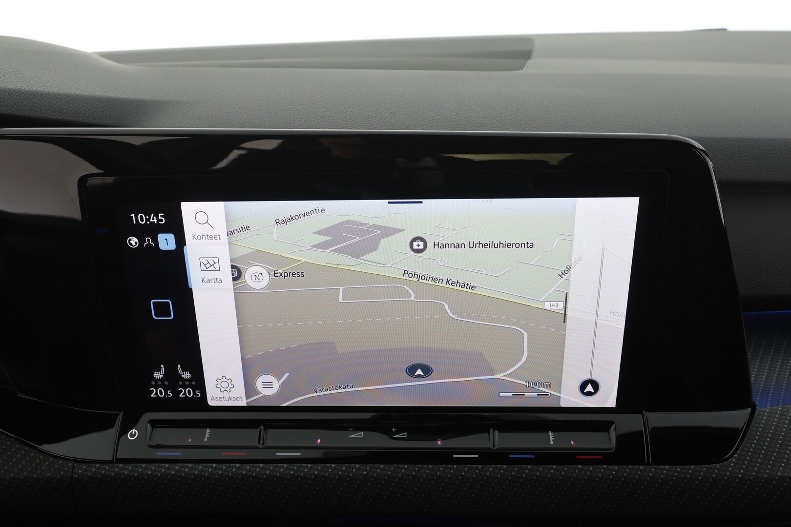 Volkswagen Golf 2021 R-Line 1,5 eTSI 110 kW (MHEV) DSG-automaatti - | ACC | Webasto | LED | P.Tutkat | Puolinahat | Keyless | Apple&Android | 1.Om Suomi-auto | Kahdet Renkaat |
