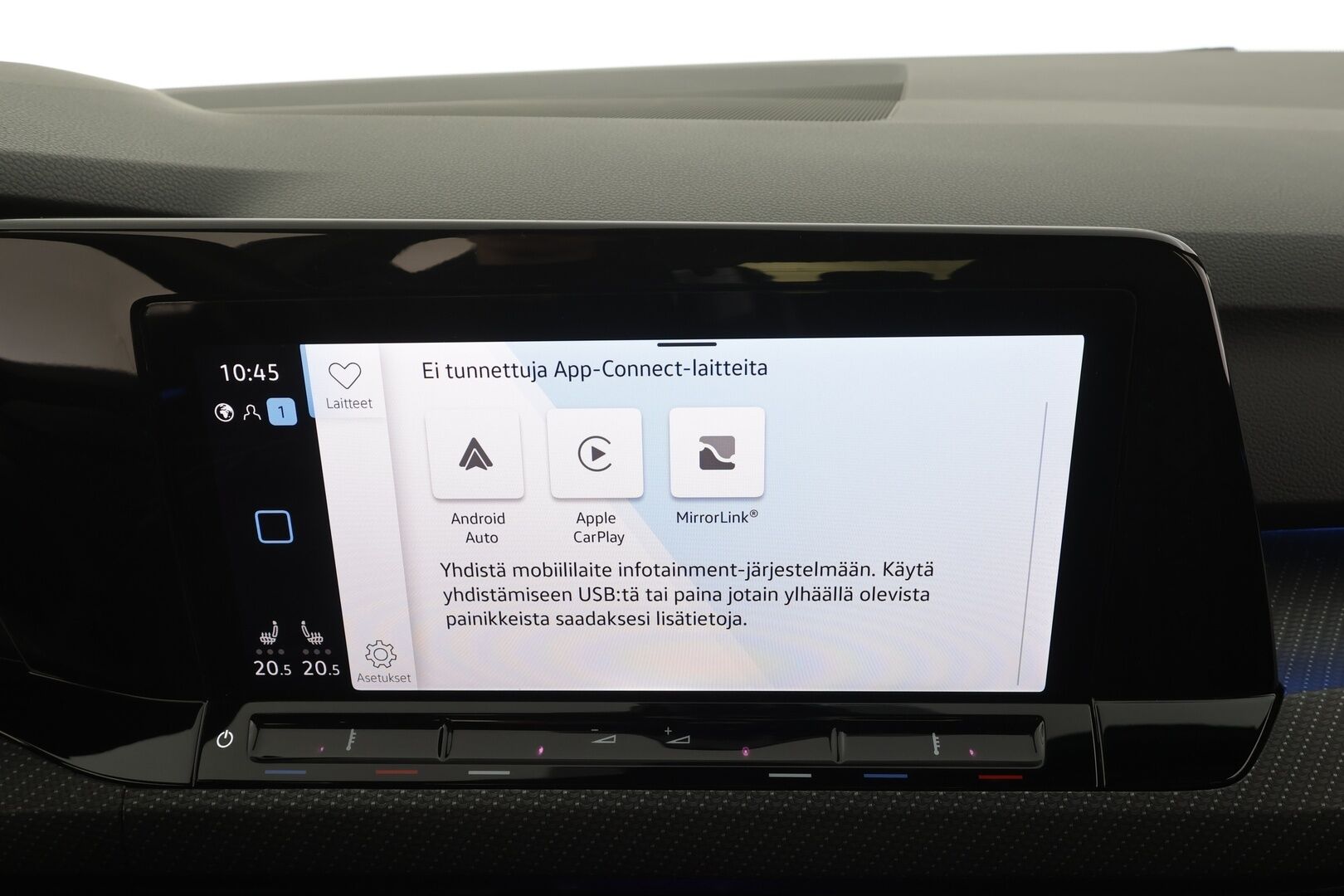 Volkswagen Golf 2021 R-Line 1,5 eTSI 110 kW (MHEV) DSG-automaatti - | ACC | Webasto | LED | P.Tutkat | Puolinahat | Keyless | Apple&Android | 1.Om Suomi-auto | Kahdet Renkaat |