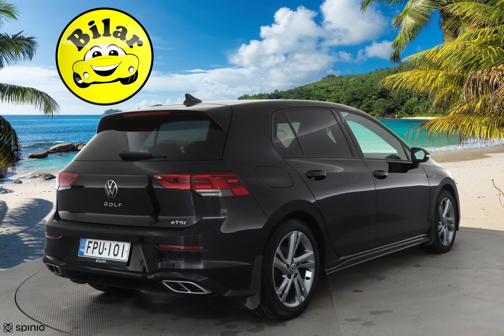 Volkswagen Golf 2021 R-Line 1,5 eTSI 110 kW (MHEV) DSG-automaatti - | ACC | Webasto | LED | P.Tutkat | Puolinahat | Keyless | Apple&Android | 1.Om Suomi-auto | Kahdet Renkaat |