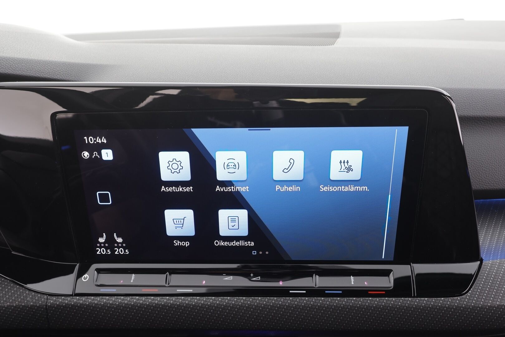 Volkswagen Golf 2021 R-Line 1,5 eTSI 110 kW (MHEV) DSG-automaatti - | ACC | Webasto | LED | P.Tutkat | Puolinahat | Keyless | Apple&Android | 1.Om Suomi-auto | Kahdet Renkaat |