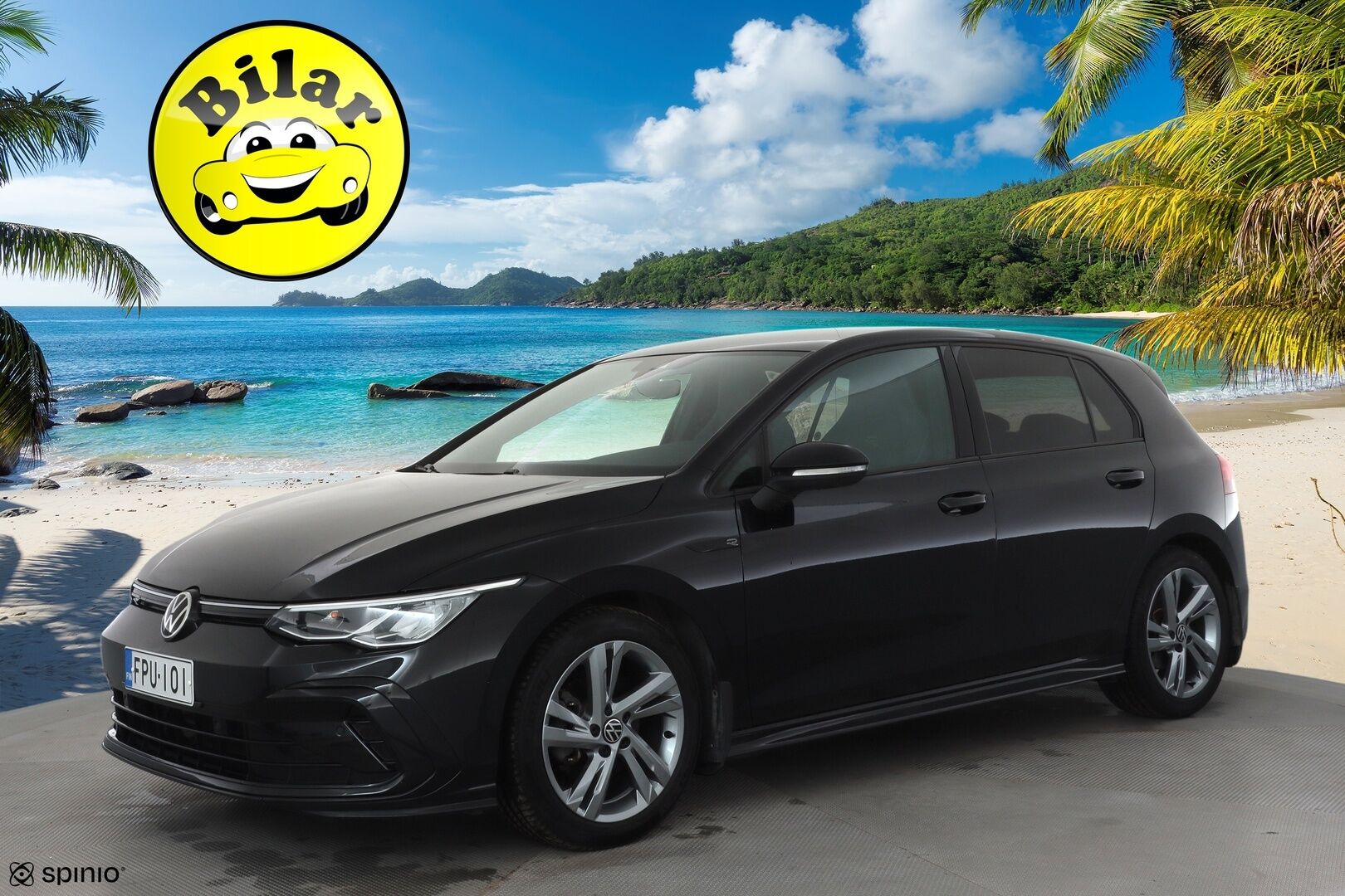 Volkswagen Golf 2021 R-Line 1,5 eTSI 110 kW (MHEV) DSG-automaatti - | ACC | Webasto | LED | P.Tutkat | Puolinahat | Keyless | Apple&Android | 1.Om Suomi-auto | Kahdet Renkaat |