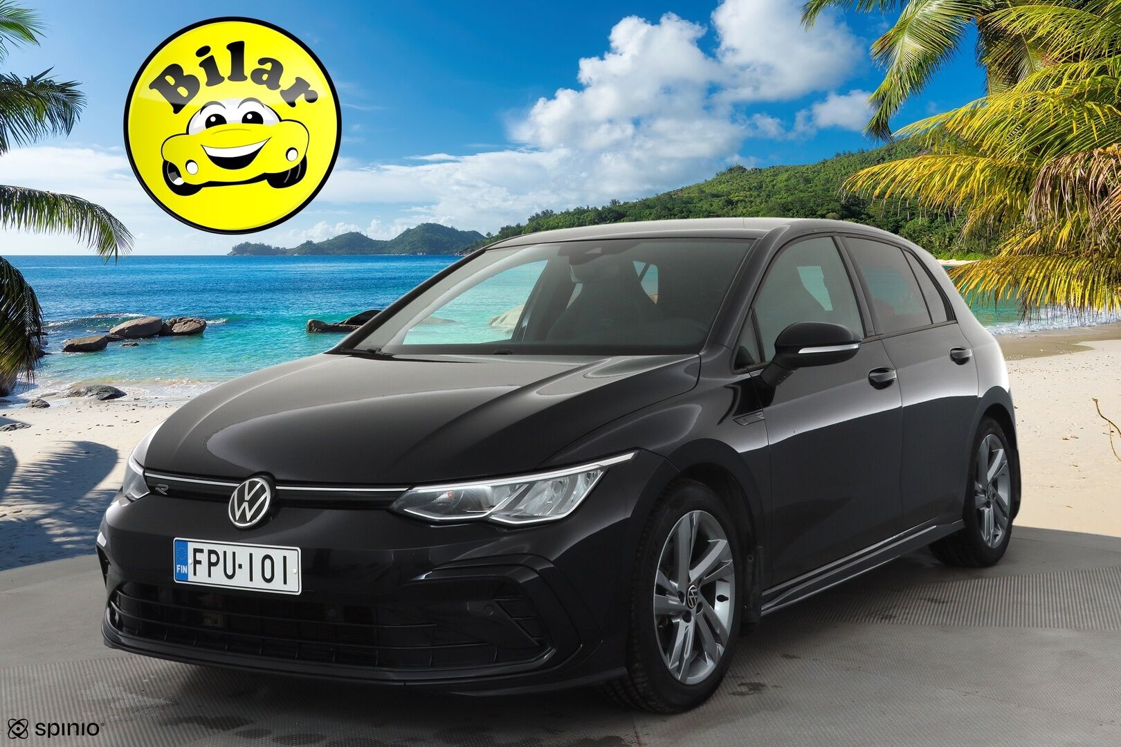 Volkswagen Golf 2021 R-Line 1,5 eTSI 110 kW (MHEV) DSG-automaatti - | ACC | Webasto | LED | P.Tutkat | Puolinahat | Keyless | Apple&Android | 1.Om Suomi-auto | Kahdet Renkaat |