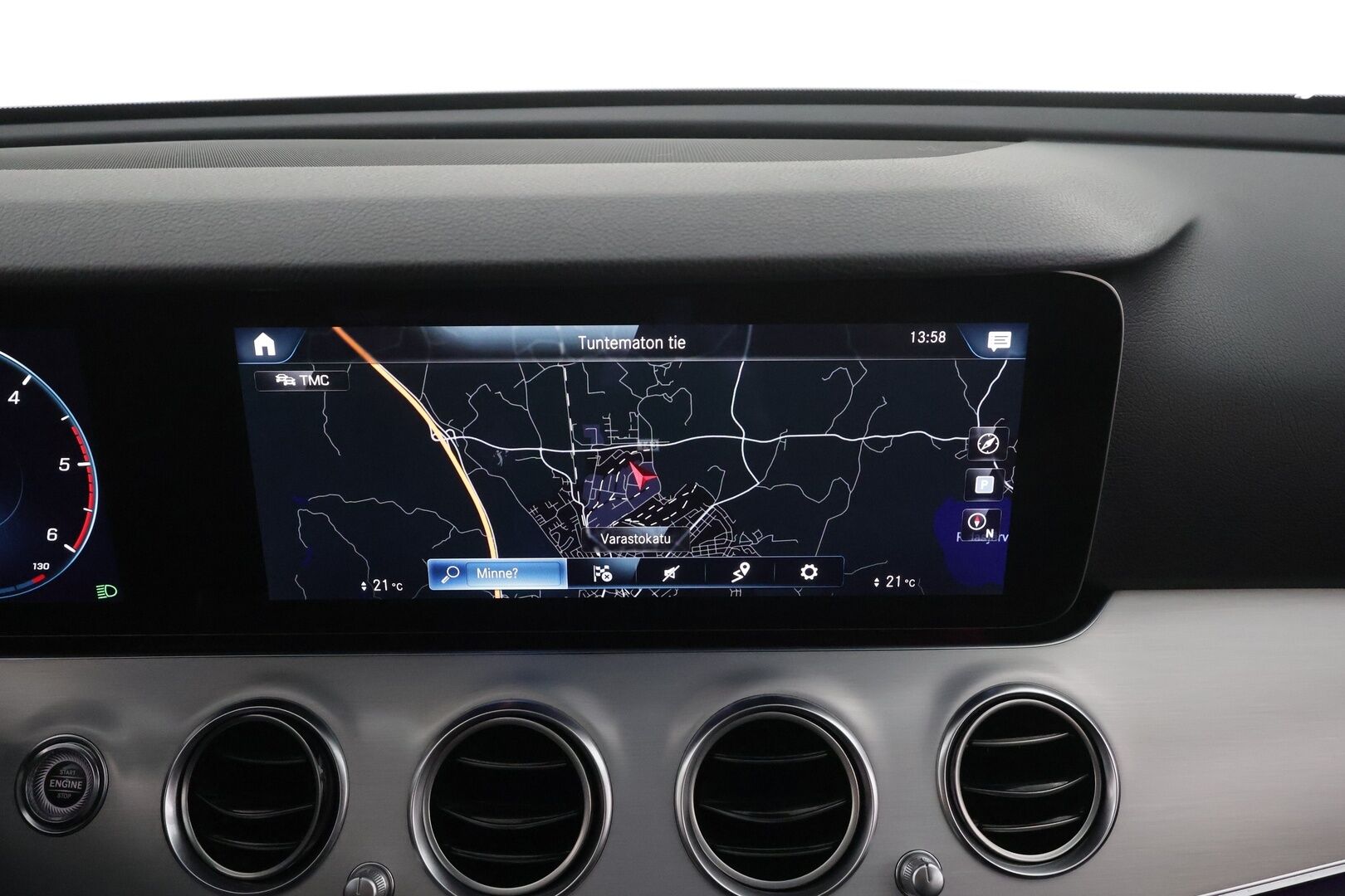 Mercedes-Benz E 2021 220 d 4MATIC A Business Avantgarde * Widescreen / Webasto / LED / Sportpenkit / P.Kamera / Navi / Katveavustin * - 1-om Suomi-auto / Kahdet renkaat alumiinivanteilla / ALV