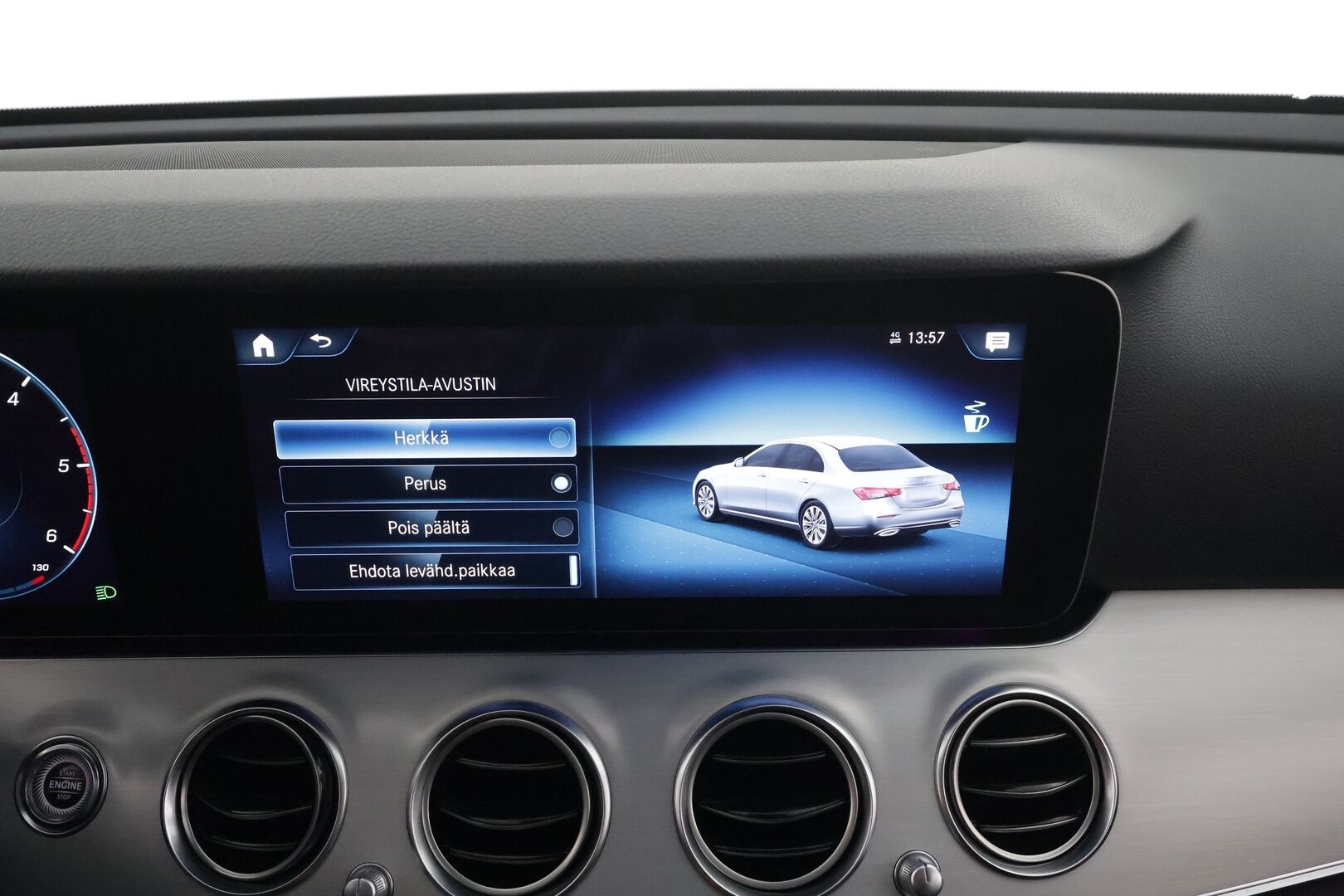 Mercedes-Benz E 2021 220 d 4MATIC A Business Avantgarde * Widescreen / Webasto / LED / Sportpenkit / P.Kamera / Navi / Katveavustin * - 1-om Suomi-auto / Kahdet renkaat alumiinivanteilla / ALV