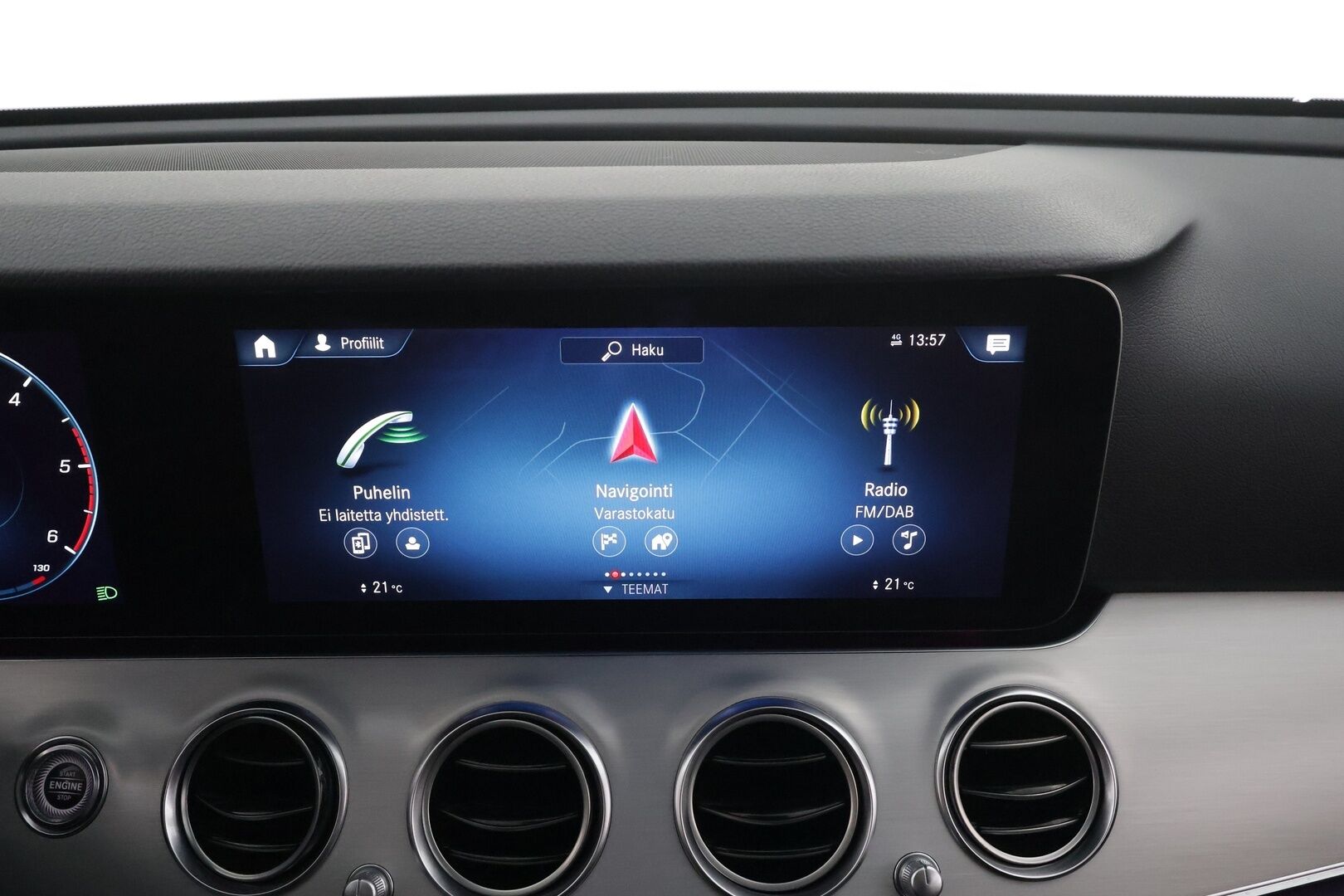 Mercedes-Benz E 2021 220 d 4MATIC A Business Avantgarde * Widescreen / Webasto / LED / Sportpenkit / P.Kamera / Navi / Katveavustin * - 1-om Suomi-auto / Kahdet renkaat alumiinivanteilla / ALV