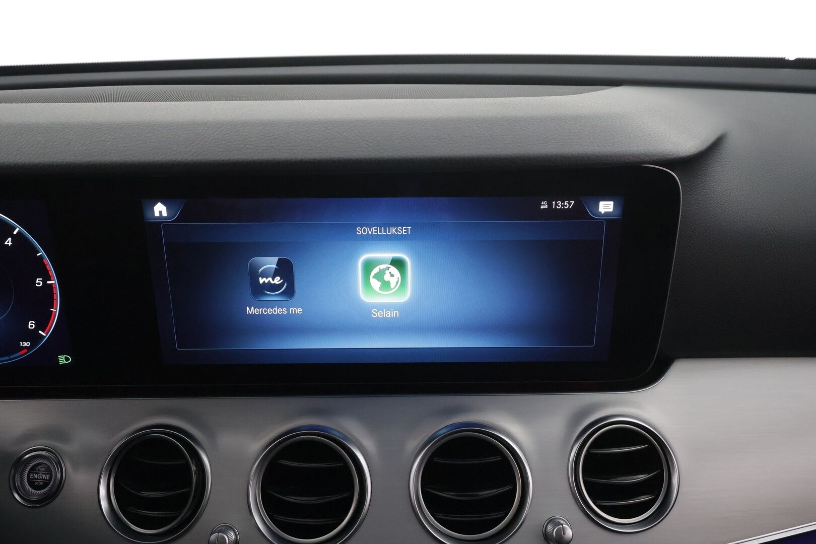 Mercedes-Benz E 2021 220 d 4MATIC A Business Avantgarde * Widescreen / Webasto / LED / Sportpenkit / P.Kamera / Navi / Katveavustin * - 1-om Suomi-auto / Kahdet renkaat alumiinivanteilla / ALV