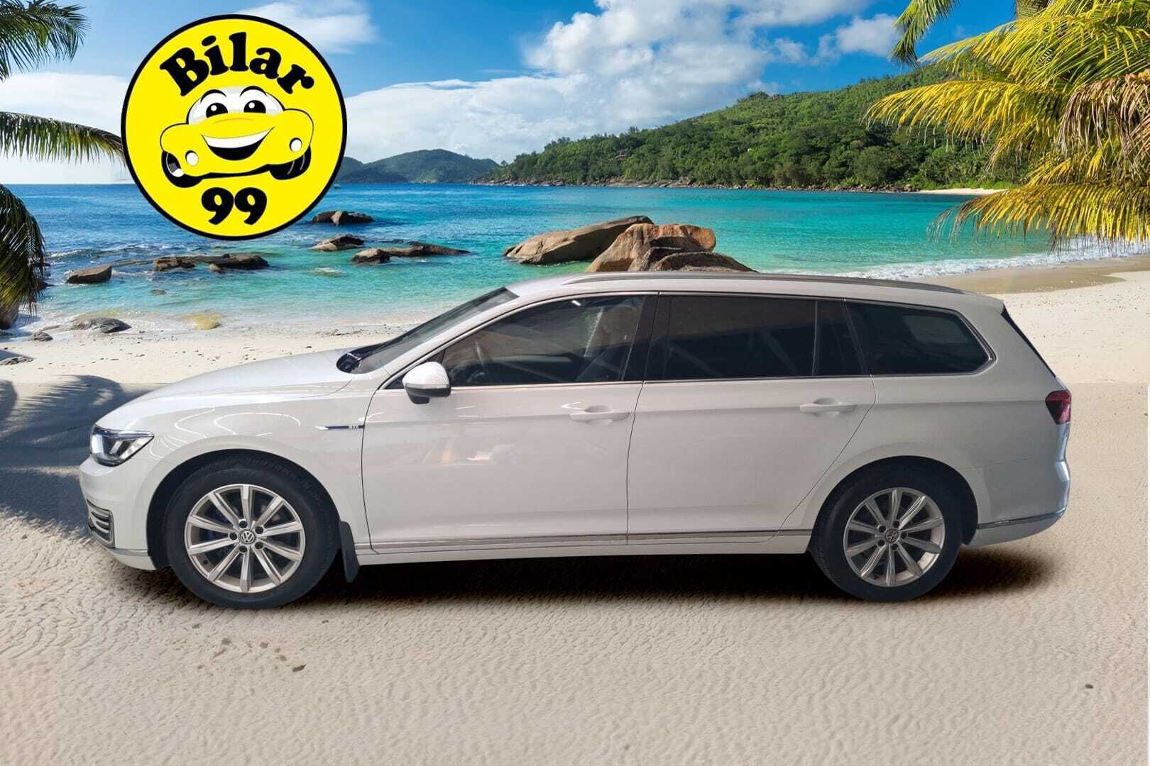Volkswagen Passat 2016 Variant GTE Plug-In Hybrid 160 kW (218 hv) DSG-automaatti Webasto / Adap.vakkari / S-koukku / P-kamera / Tutkat / Dynaudio - Siisti kuntoinen yksilö tulossa myyntiin! Jakopäätehty 06/25! 