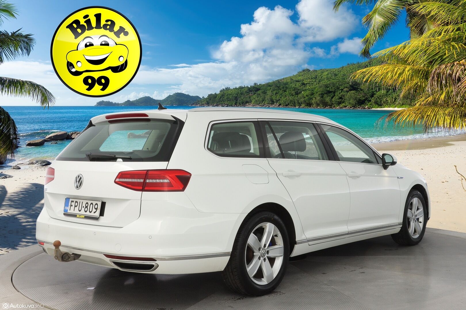 Volkswagen Passat 2017 Variant GTE Plug-In Hybrid 160 kW (218 hv) DSG-automaatti - ACC / Nahka-Alcantara / ErgoComfort-istuin / Vetokoukku / Urheiluistuimet / Peruutuskamera / AppConnect