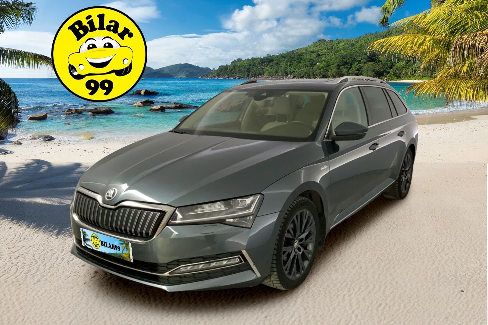 Skoda Superb 2021 Combi 1,4 TSI PHEV L&K iV DSG Autom. ** 1-Om Suomi auto / Adapt.vakkari / Koukku / Webasto / Matrix LED / Canton - Facelift / Panorama / 360 kamera / Ilmastoidut nahat / Hierova kuljettajan istuin / Apple&Androit / Keyless / Navi / Digimittari