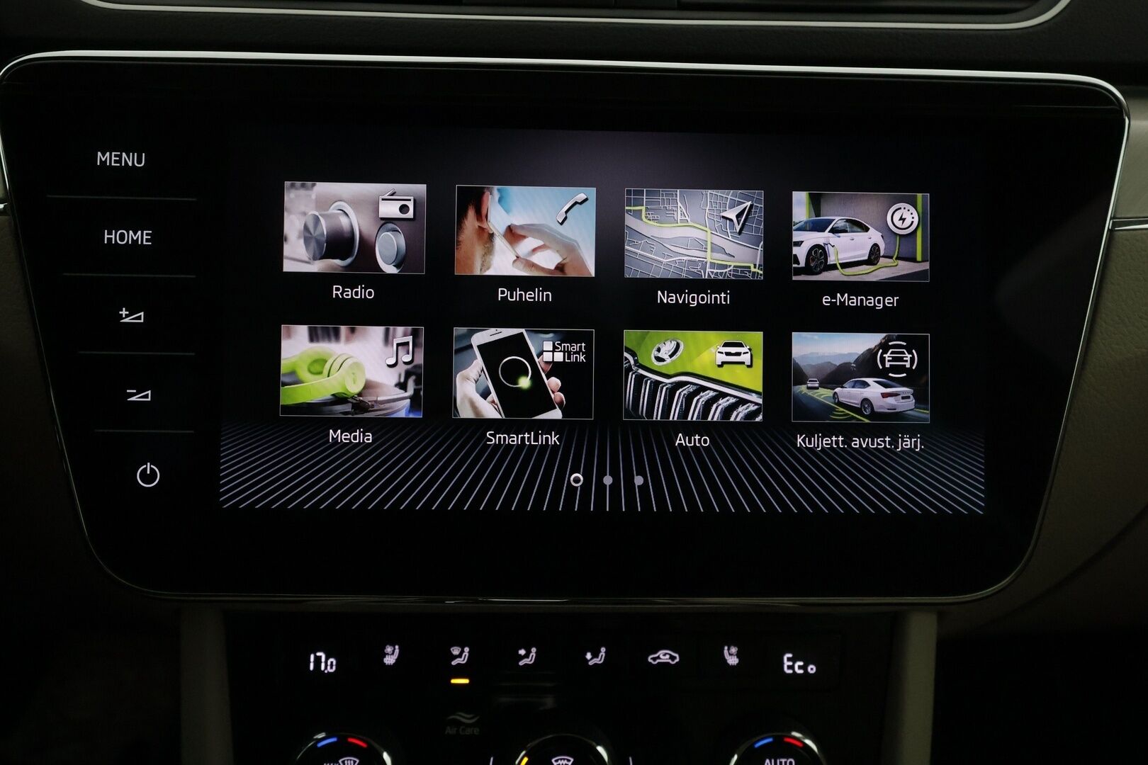 Skoda Superb 2021 Combi 1,4 TSI PHEV L&K iV DSG Autom. ** 1-Om Suomi auto / Adapt.vakkari / Koukku / Webasto / Matrix LED / Canton - Facelift / Panorama / 360 kamera / Ilmastoidut nahat / Hierova kuljettajan istuin / Apple&Androit / Keyless / Navi / Digimittari