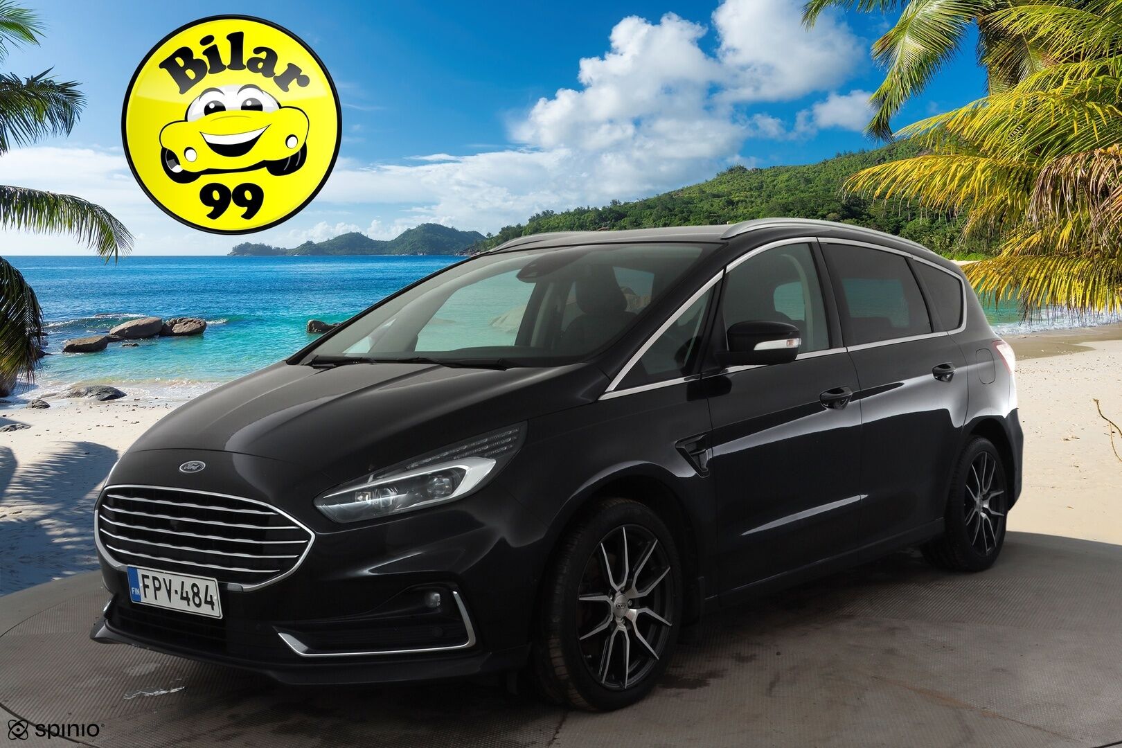 Ford S-Max 2021 2,0 TDCi EcoBlue 150hv A8 Titanium 7-P * Webasto / Koukku / ACC / LED / P.kamera / Navi / Kaistavahti / Muistipenkki * - Suomi-auto / Kahdet renkaat - HULLUT BLACKWEEK JATKOT - KORKOTARJOUS 2,49%