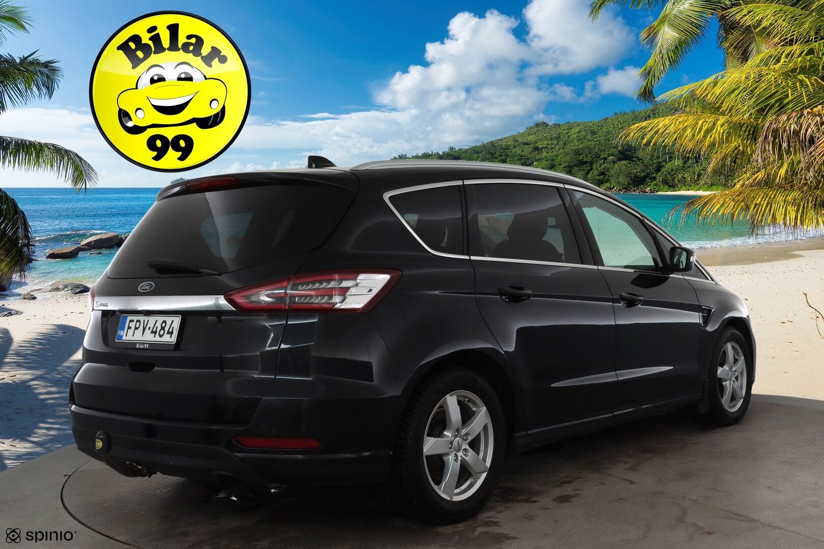 Ford S-Max 2021 2,0 TDCi EcoBlue 150hv A8 Titanium 7-P *Webasto / Koukku / ACC / LED / Kamera / Navi / Kaistavahti / Muistipenkki* - Suomi-auto / Kahdet renkaat alumiinivanteilla / 7.P