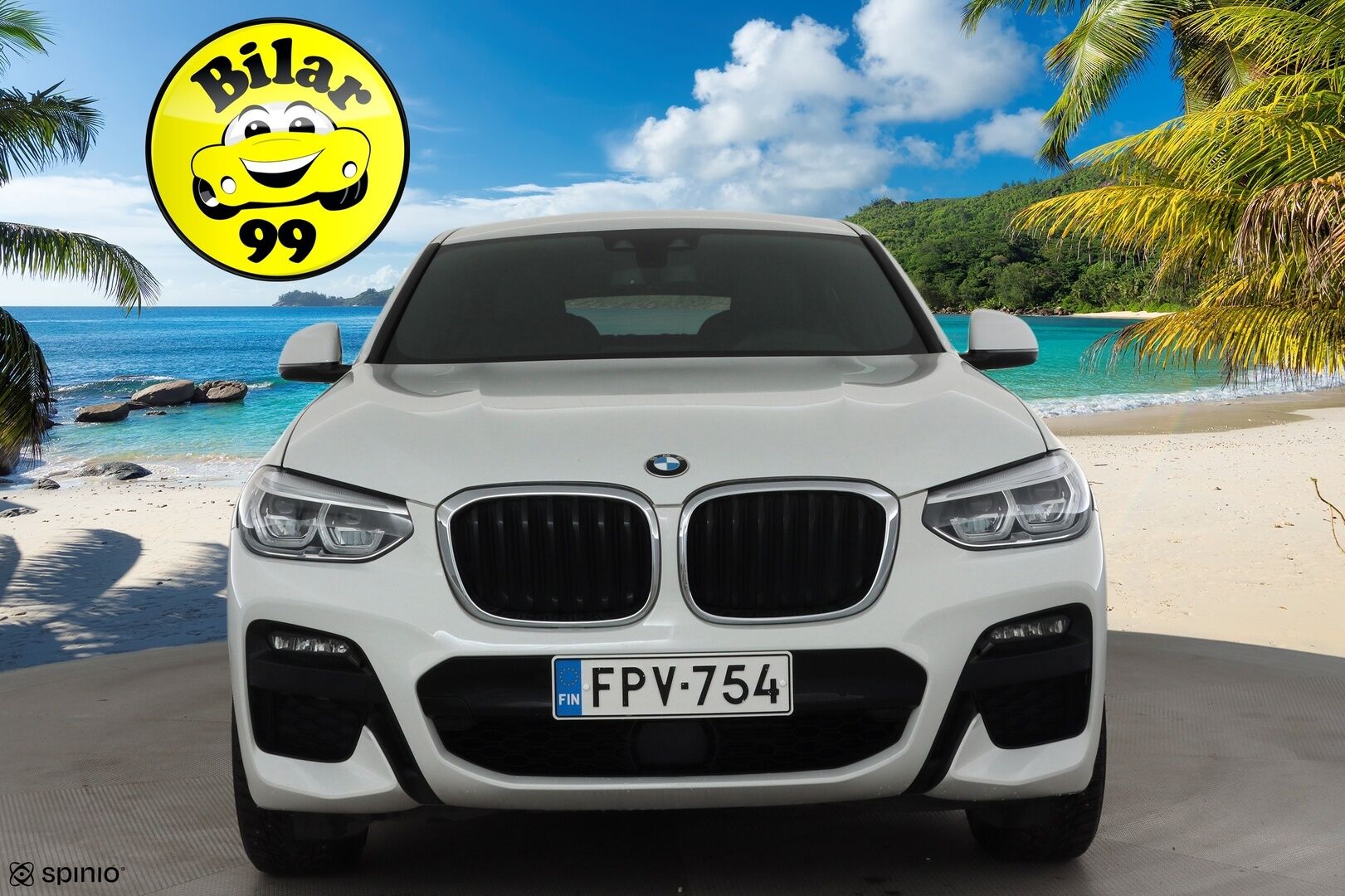 BMW X4 2021 G02 xDrive 20d A Business M Sport MHEV * ACC / P.kamera / Adapt.LED / Webasto / Navi / Koukku / Sporttipenkit / Hifi * - Suomi-auto / Kahdet renkaat aluvanteilla