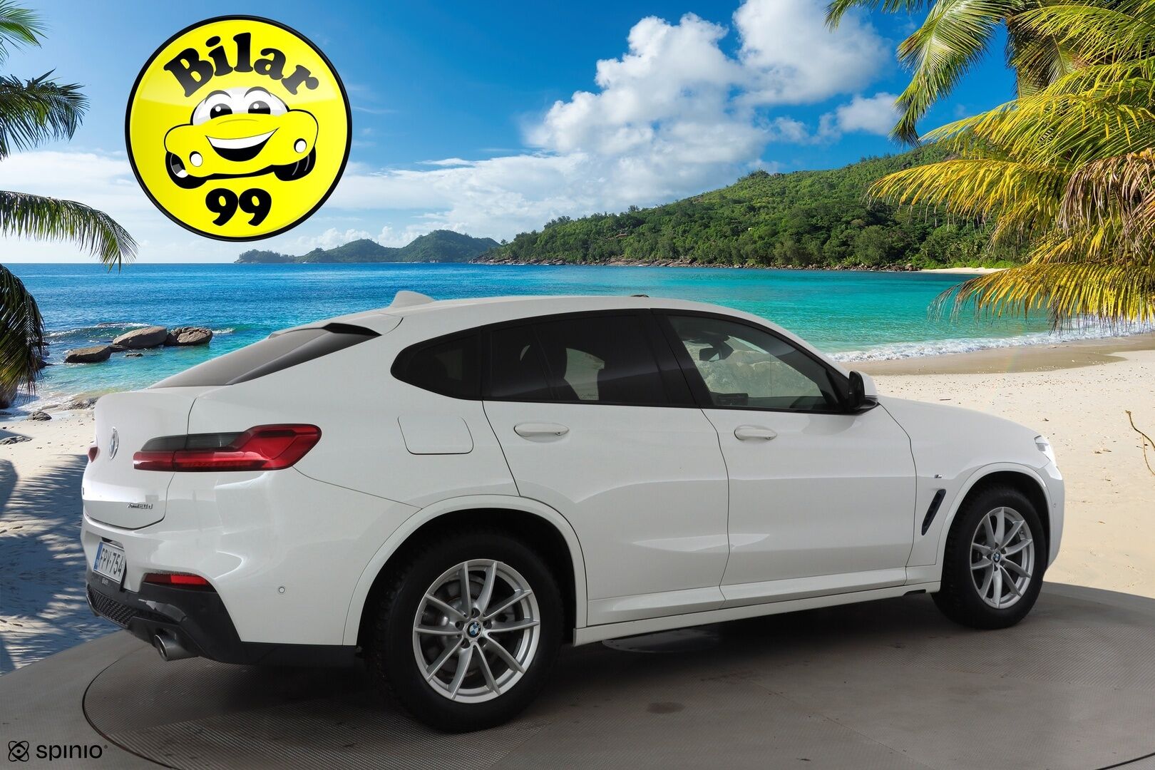 BMW X4 2021 G02 xDrive 20d A Business M Sport MHEV * ACC / P.kamera / Adapt.LED / Webasto / Navi / Koukku / Sporttipenkit / Hifi * - Suomi-auto / Kahdet renkaat aluvanteilla