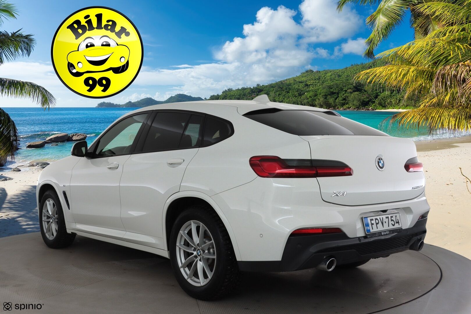 BMW X4 2021 G02 xDrive 20d A Business M Sport MHEV * ACC / P.kamera / Adapt.LED / Webasto / Navi / Koukku / Sporttipenkit / Hifi * - Suomi-auto / Kahdet renkaat aluvanteilla