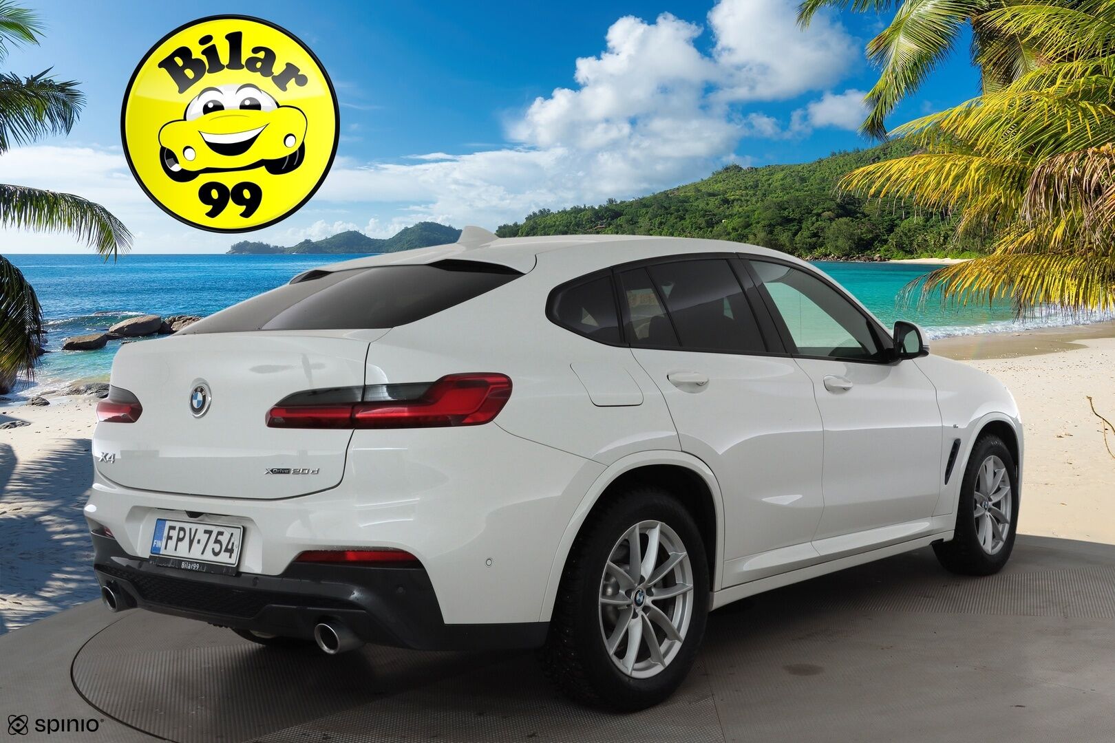 BMW X4 2021 G02 xDrive 20d A Business M Sport MHEV * ACC / P.kamera / Adapt.LED / Webasto / Navi / Koukku / Sporttipenkit / Hifi * - Suomi-auto / Kahdet renkaat aluvanteilla