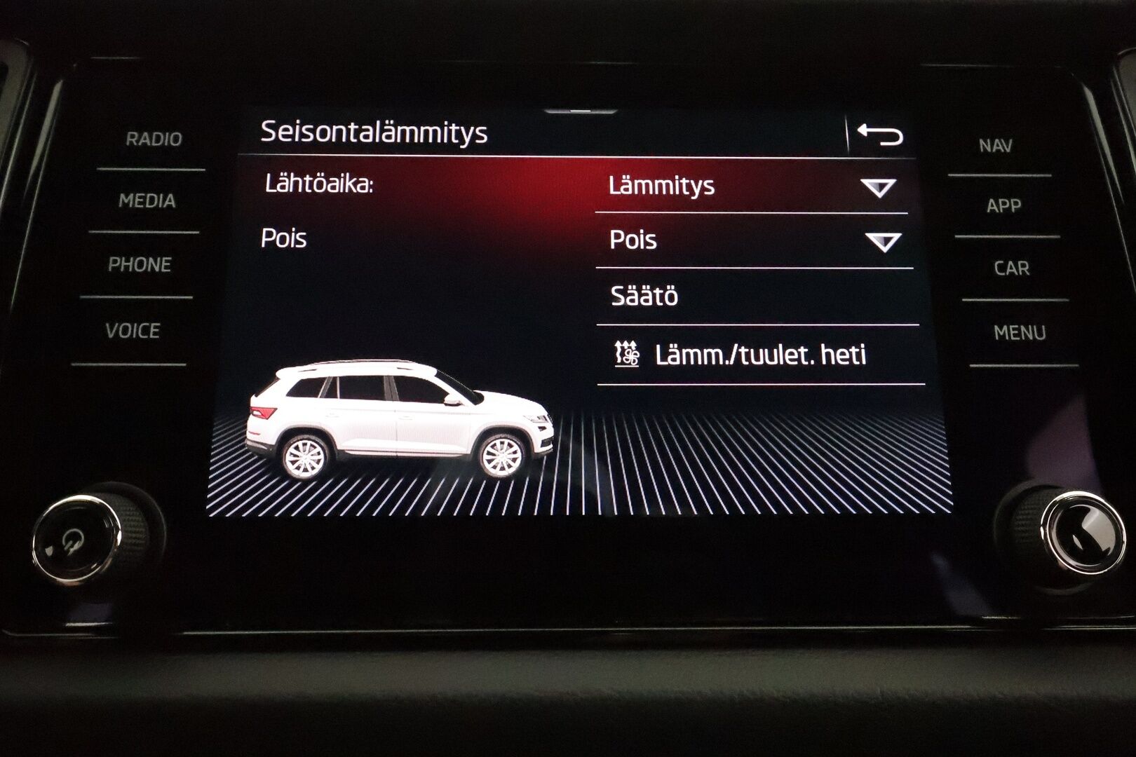 Skoda Kodiaq 2021 2,0 TDI 150 SportLine DSG ** Webasto / Koukku / Adapt.Vakkari / 360° Kamera / LED-valot / Canton / Muistipenkki ** - Suomi-auto / Kahdet Renkaat