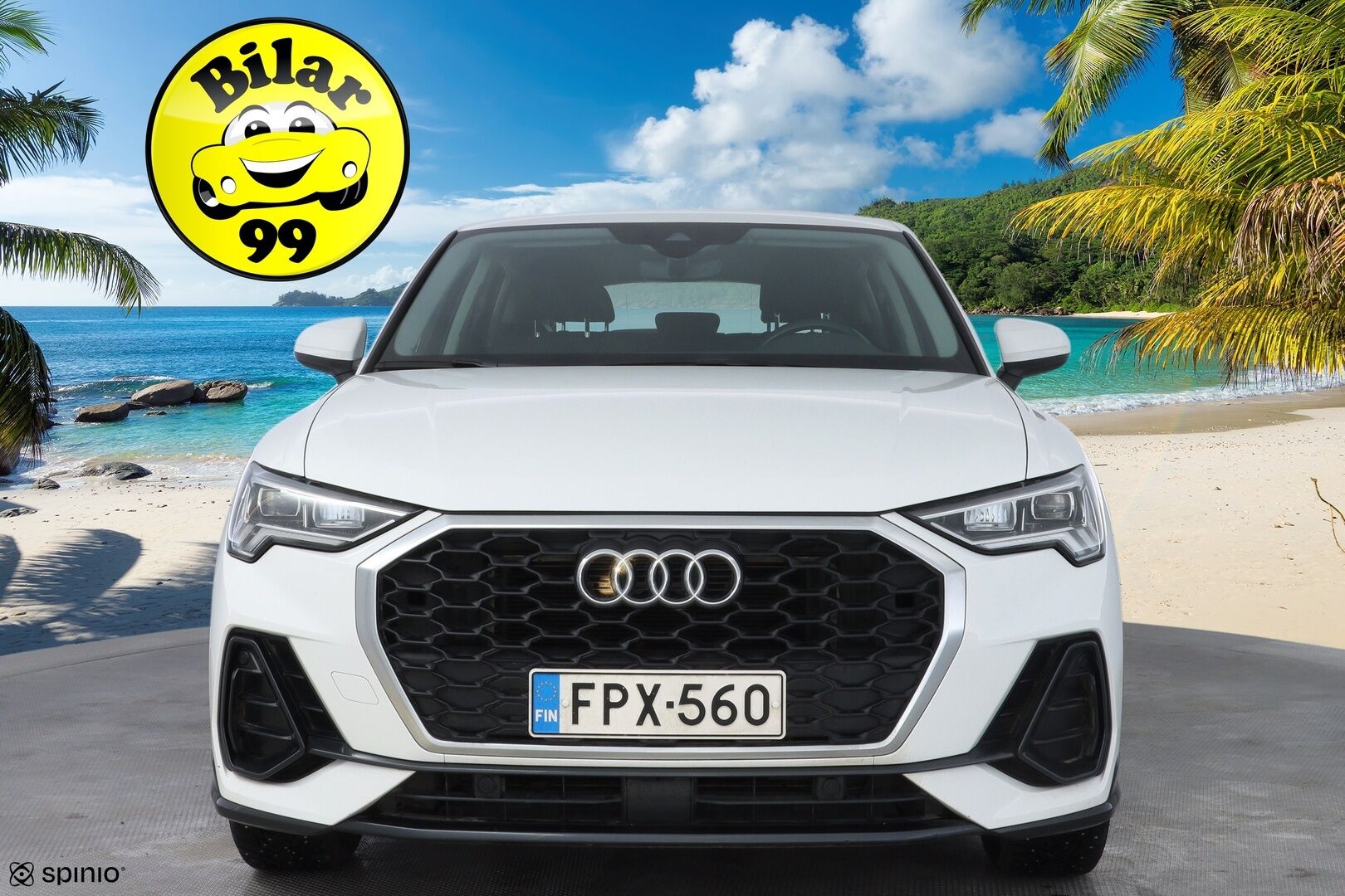 Audi Q3 2021 Sportback Business 35 TFSI 110kW MHEV S tronic * ACC / Kamera / Navi / Webasto / Koukku * - 1- Omisteinen / Suomi- auto / Merkkihuollettu / Kahdet OEM Vanteet