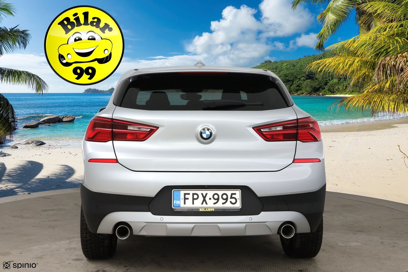 BMW X2 2018 F39 xDrive 20d A Business / Adapt. vak / HUD / Nahat / P-kamera / LED / Merkkihuollettu - Driving Assistant Plus / Comfort Access / Navigation Plus / 2x Michelinin Renkaat!