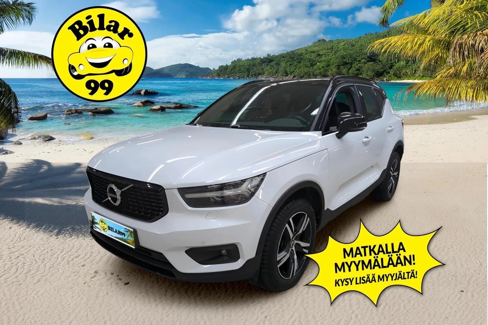 Volvo XC40 2021 B4 MHEV Business R-Design aut ** Pilot Assist / Pa-lämmitin / P-Kamera / BLIS / LED ** - Suomi-auto / Merkkihuollettu / 2x vanteet - HULLUT VÄLIPÄIVÄT KORKOTARJOUS 2,49%