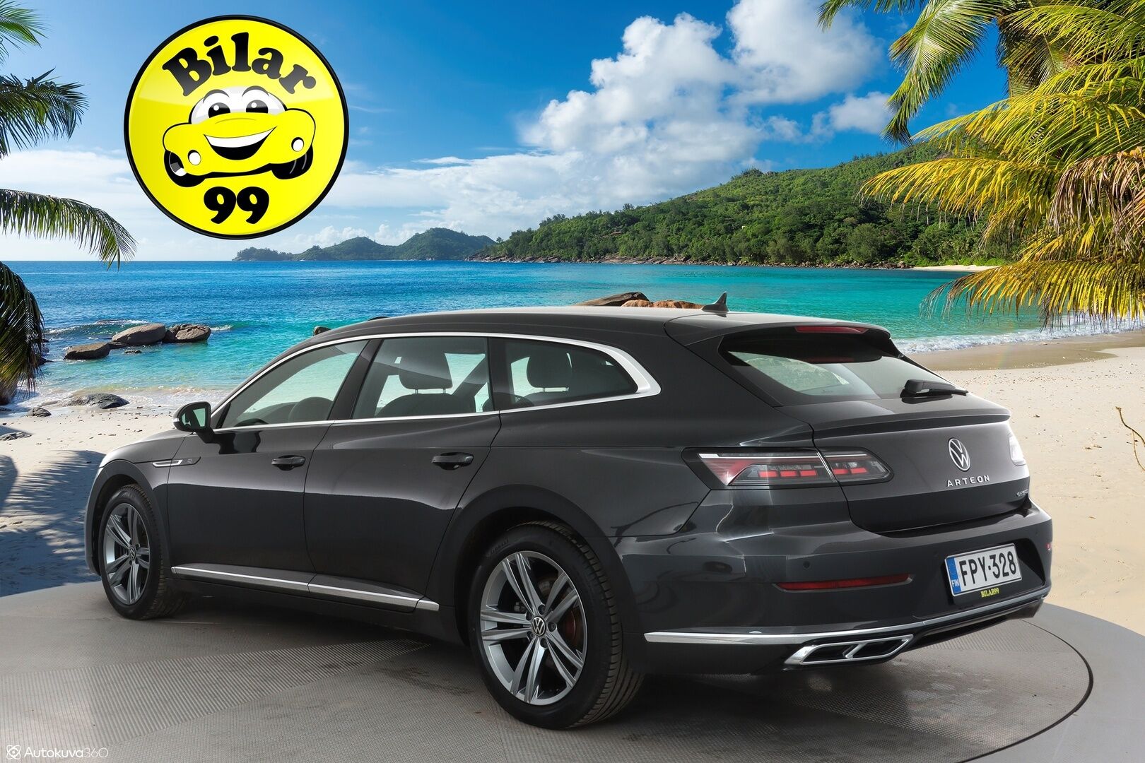Volkswagen Arteon 2021 Shooting Brake R-Line eHybrid 160 kW DSG-autom. **1.om Suomi-auto / Webasto / Matrix-LED / Adapt.Vakkari / HUD** - 3,99 % KORKOTARJOUS TÄHÄN AUTOON - P. tutkat / Navi / Kaistavahti / KeylessGO / 2x Renkaat