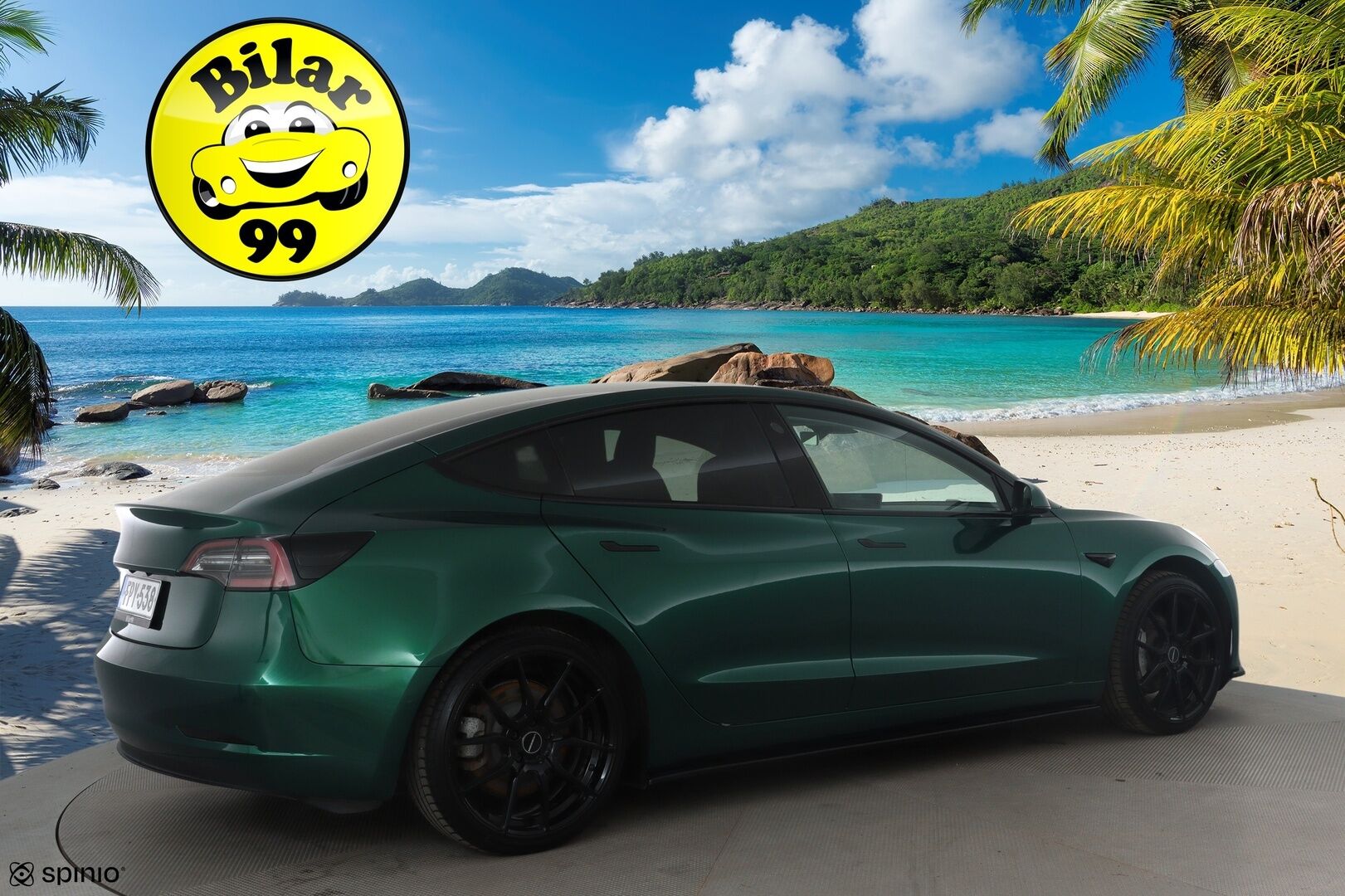 Tesla Model 3 2020 Long Range Dual Motor *Koukku / Lasikatto / ACC / LED / P.kamera / Muistipenkki / Navi / Kaistavahti / Premium Audio* - 2x Latauskaapelit / Kahdet Renkaat / Akku kuntotarkastettu SoH 92,1%