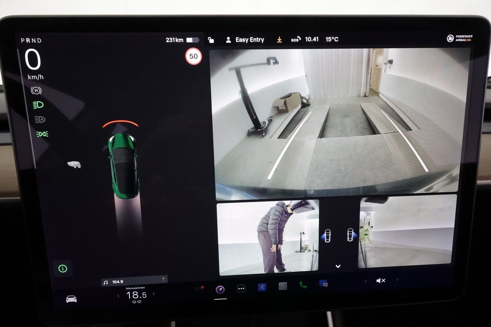 Tesla Model 3 2020 Long Range Dual Motor *Koukku / Lasikatto / ACC / LED / P.kamera / Muistipenkki / Navi / Kaistavahti / Premium Audio* - 2x Latauskaapelit / Kahdet Renkaat / Akku kuntotarkastettu SoH 92,1%