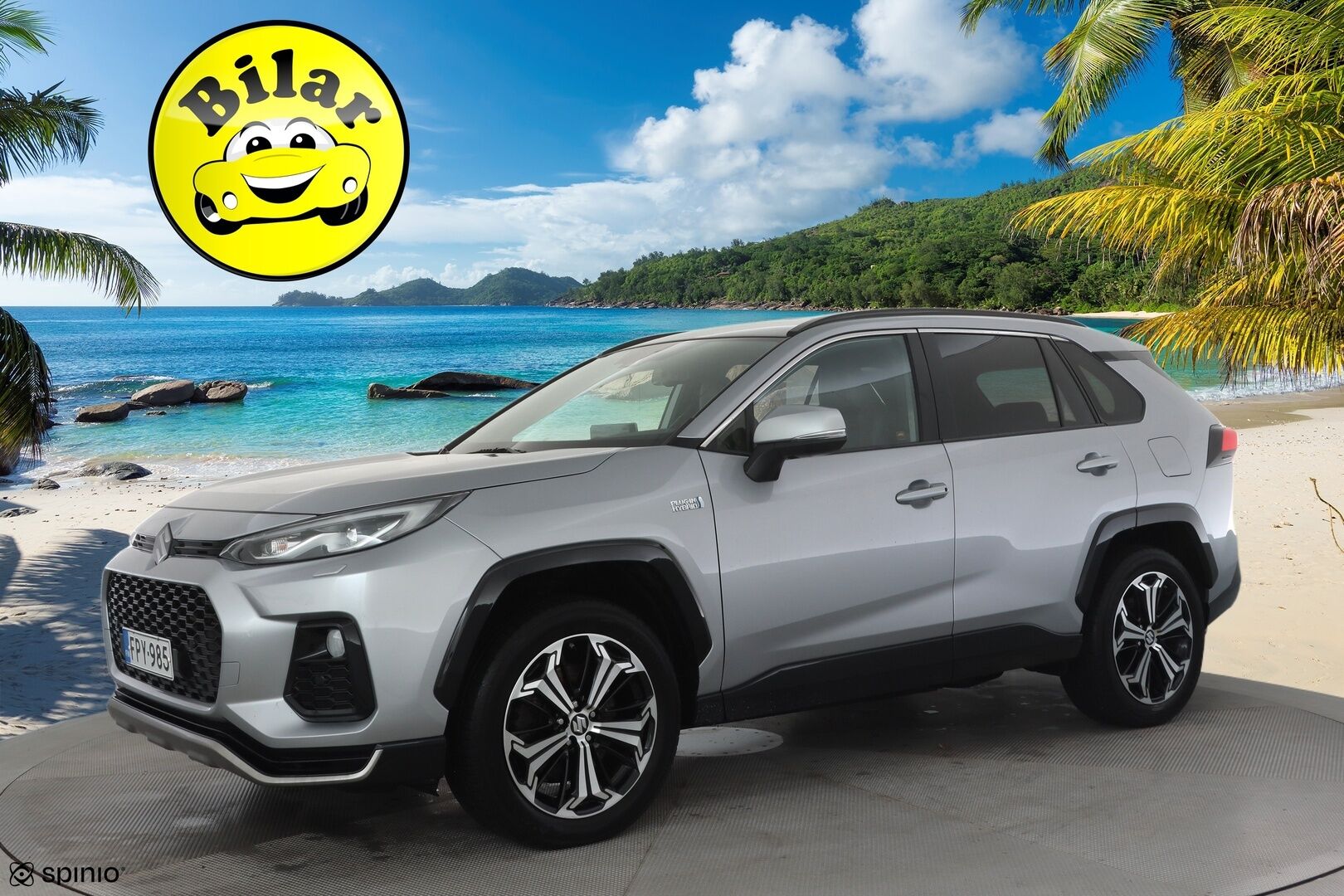 Suzuki Across 2021 2,5 PLUG-IN HYBRID 4WD GLX CVT-aut - | ACC | Koukku | Kaistavahti | LED | P.Kamera | Puolinahat | Katvevaroitin | Ratinlämmitin | Sähköluukku | Keyless | Apple&Android | Suomi-auto | Kahdet renkaat aluvanteilla | 