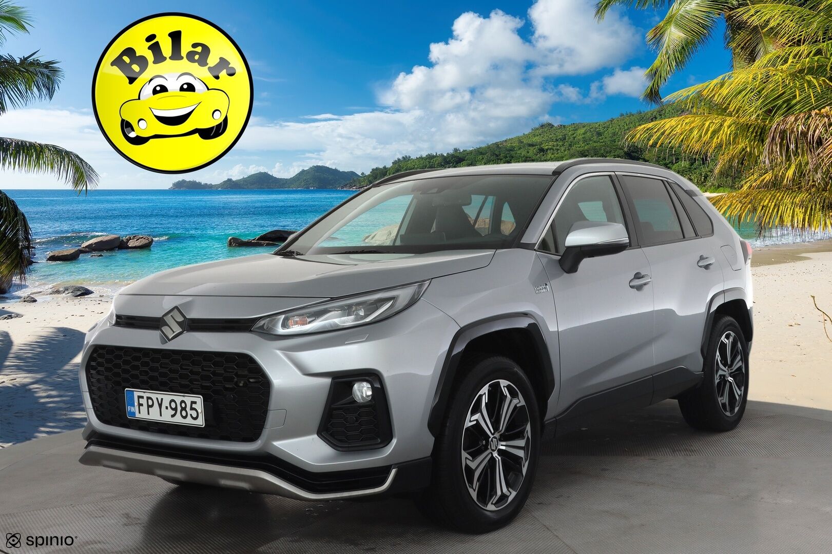 Suzuki Across 2021 2,5 PLUG-IN HYBRID 4WD GLX CVT-aut - | ACC | Koukku | Kaistavahti | LED | P.Kamera | Puolinahat | Katvevaroitin | Ratinlämmitin | Sähköluukku | Keyless | Apple&Android | Suomi-auto | Kahdet renkaat aluvanteilla | 