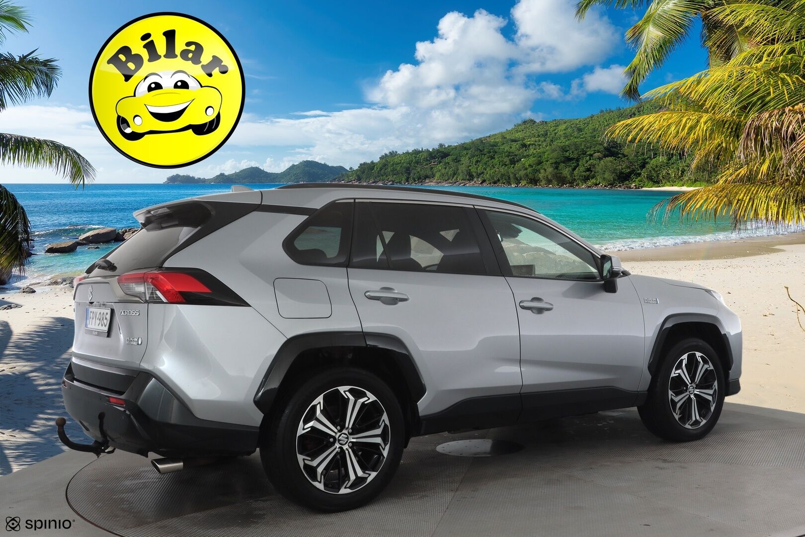Suzuki Across 2021 2,5 PLUG-IN HYBRID 4WD GLX CVT-aut - | ACC | Koukku | Kaistavahti | LED | P.Kamera | Puolinahat | Katvevaroitin | Ratinlämmitin | Sähköluukku | Keyless | Apple&Android | Suomi-auto | Kahdet renkaat aluvanteilla | 