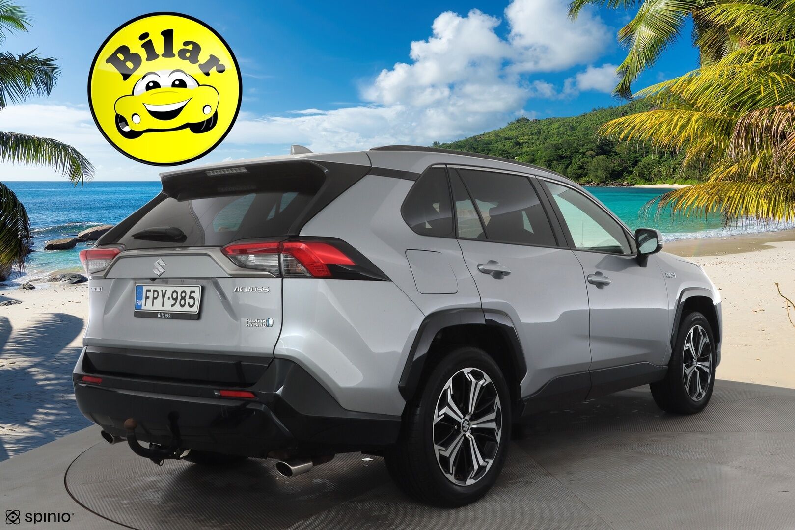 Suzuki Across 2021 2,5 PLUG-IN HYBRID 4WD GLX CVT-aut - | ACC | Koukku | Kaistavahti | LED | P.Kamera | Puolinahat | Katvevaroitin | Ratinlämmitin | Sähköluukku | Keyless | Apple&Android | Suomi-auto | Kahdet renkaat aluvanteilla | 