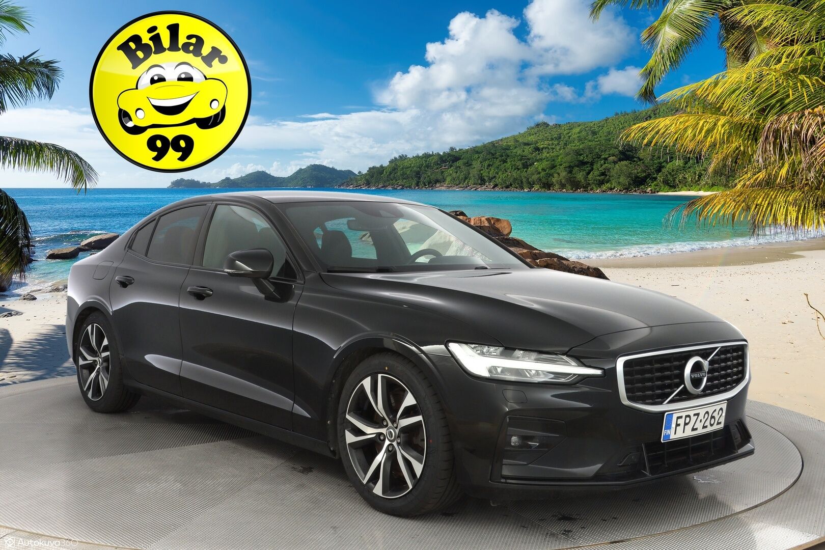 Volvo S60 2020 T5 AWD Business R-Design  *Webasto / ACC / Sporttipenkki Muistilla / Tutkat / H&K / LED-valot* - 3,99 % KORKOTARJOUS TÄHÄN AUTOON - Merkkihuoltohistoria! / Viimeisin huolto 130tkm /  Kahdet renkaat alumiinivanteilla! 