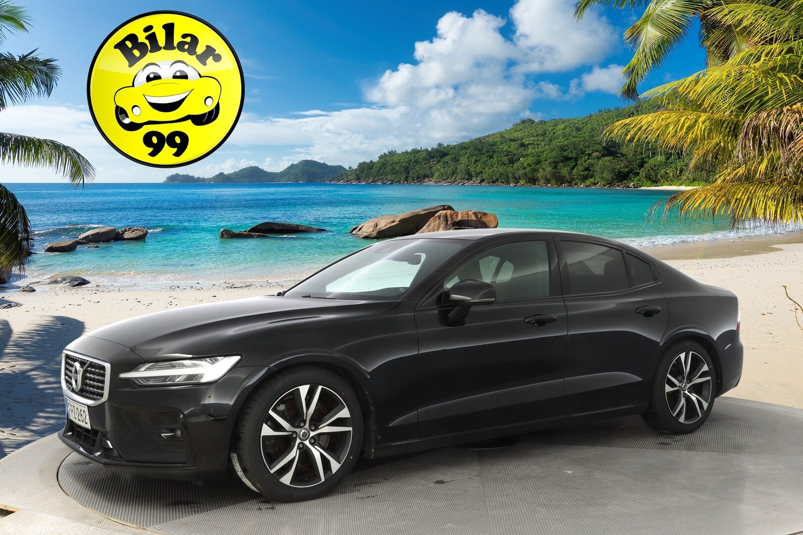 Volvo S60 2020 T5 AWD Business R-Design  *Webasto / ACC / Sporttipenkki Muistilla / Tutkat / H&K / LED-valot* - 3,99 % KORKOTARJOUS TÄHÄN AUTOON - Merkkihuoltohistoria! / Viimeisin huolto 130tkm /  Kahdet renkaat alumiinivanteilla! 