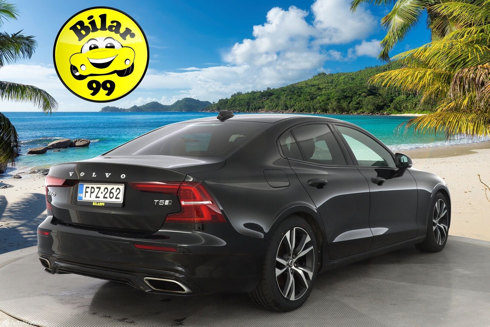 Volvo S60 2020 T5 AWD Business R-Design  *Webasto / ACC / Sporttipenkki Muistilla / Tutkat / H&K / LED-valot* - 3,99 % KORKOTARJOUS TÄHÄN AUTOON - Merkkihuoltohistoria! / Viimeisin huolto 130tkm /  Kahdet renkaat alumiinivanteilla! 