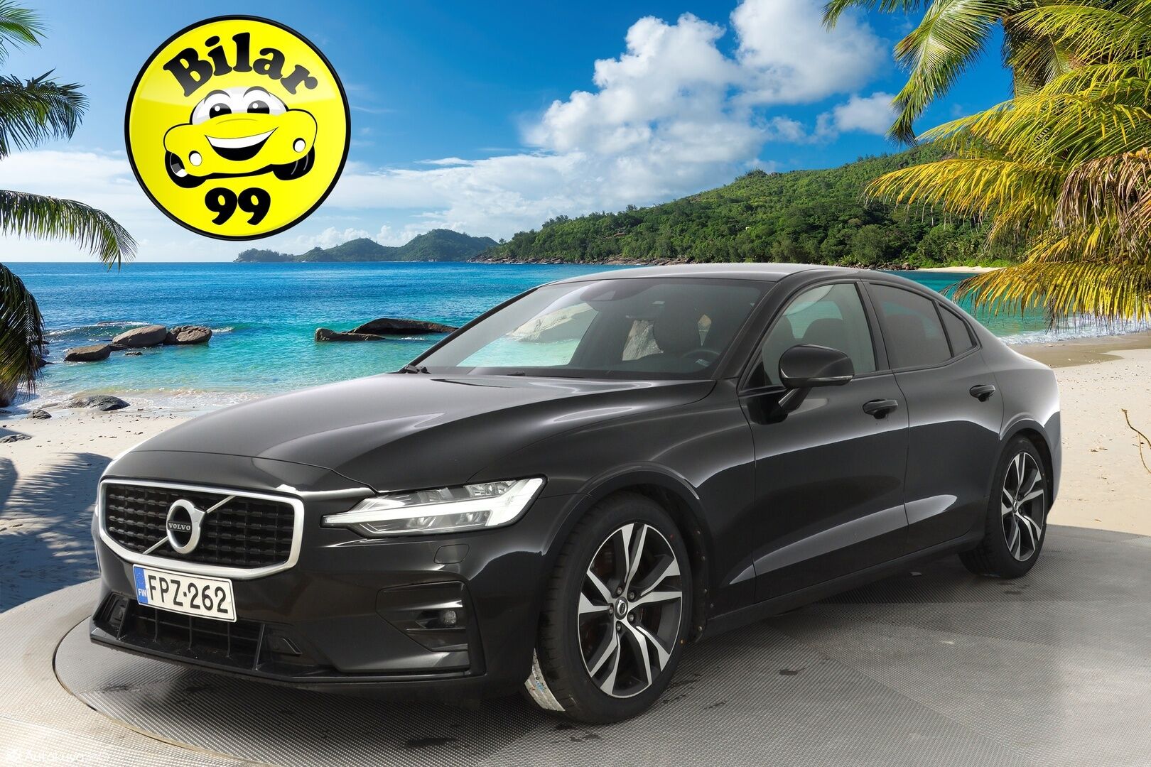 Volvo S60 2020 T5 AWD Business R-Design  *Webasto / ACC / Sporttipenkki Muistilla / Tutkat / H&K / LED-valot* - 3,99 % KORKOTARJOUS TÄHÄN AUTOON - Merkkihuoltohistoria! / Viimeisin huolto 130tkm /  Kahdet renkaat alumiinivanteilla! 