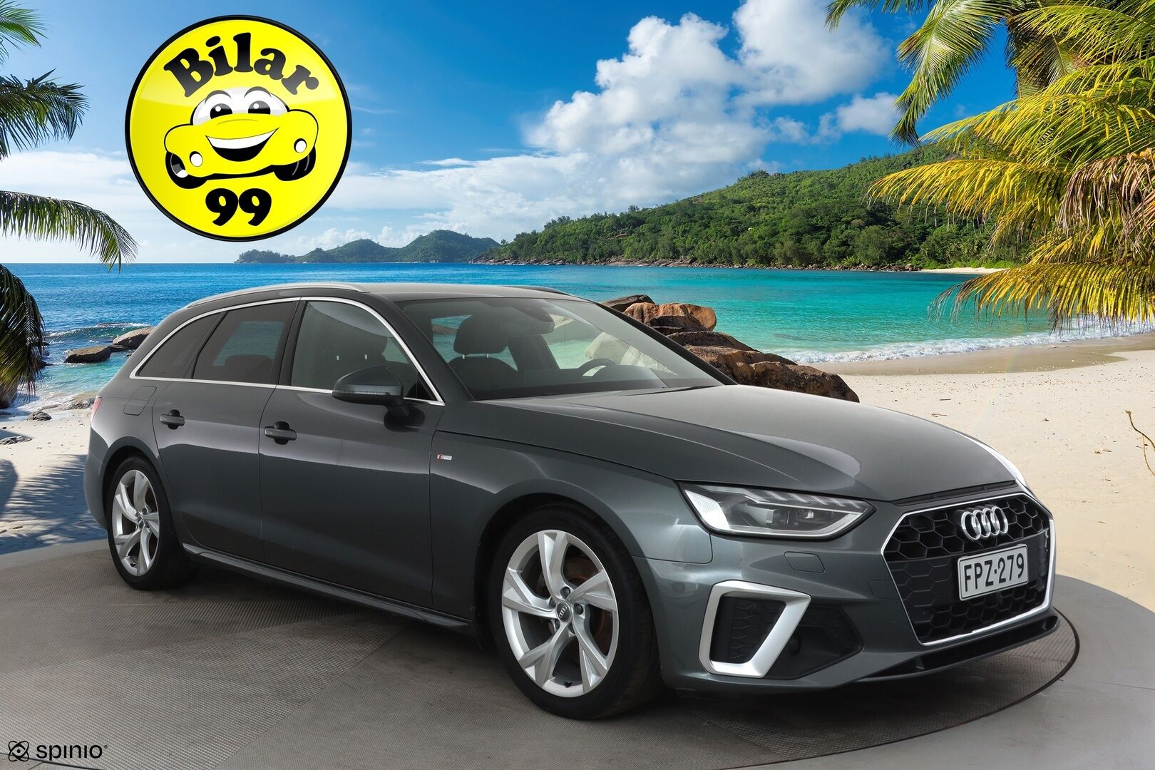 Audi A4 2020 Avant Business S line Comfort Edition 40 TFSI 140 kW MHEV **Webasto / Koukku / Matrix-LED / Sporttipenkit / P.Kamera** - Suomi-auto / Kahdet Renkaat