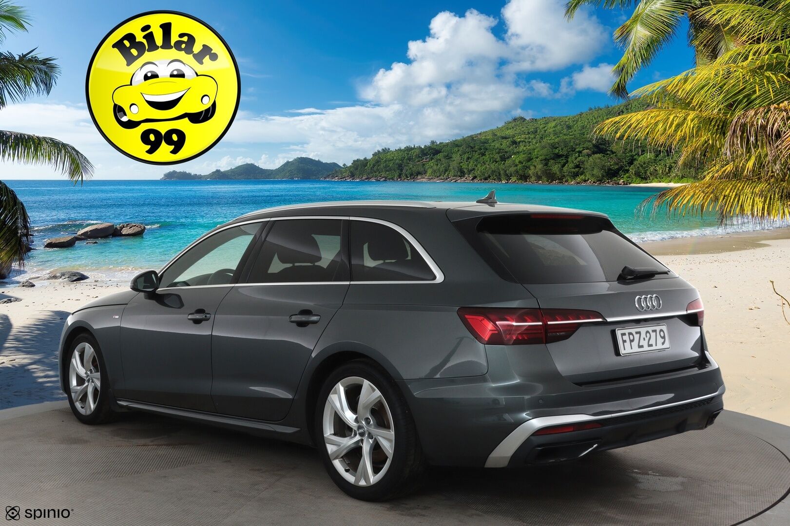 Audi A4 2020 Avant Business S line Comfort Edition 40 TFSI 140 kW MHEV **Webasto / Koukku / Matrix-LED / Sporttipenkit / P.Kamera** - Suomi-auto / Kahdet Renkaat