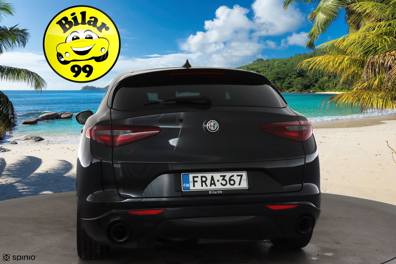 Alfa Romeo Stelvio 2022 2,2 Diesel 210hp AT8 AWD Veloce * ACC / P.kamera / Ruskeat sporttinahat / Muistipenkki / Lohko+Sisä / KeylessGo / Sähköluukku * - 1.Om Suomi-auto / Kahdet renkaat aluvanteilla