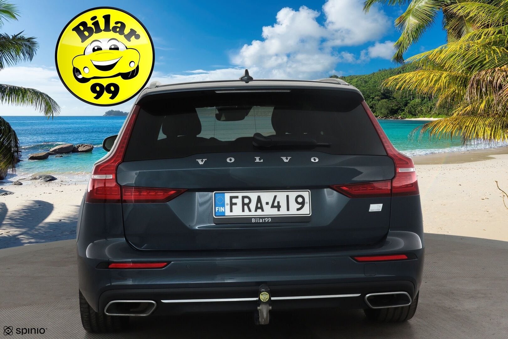 Volvo V60 2021 T6 TwE AWD Business Inscription aut *ACC / P.kamera / Full LED / Muistipenkki / Koukku / BLIS / Webasto / Vaaleat nahat* - Suomi-auto / Kahdet renkaat aluvanteilla / Merkkihuollettu