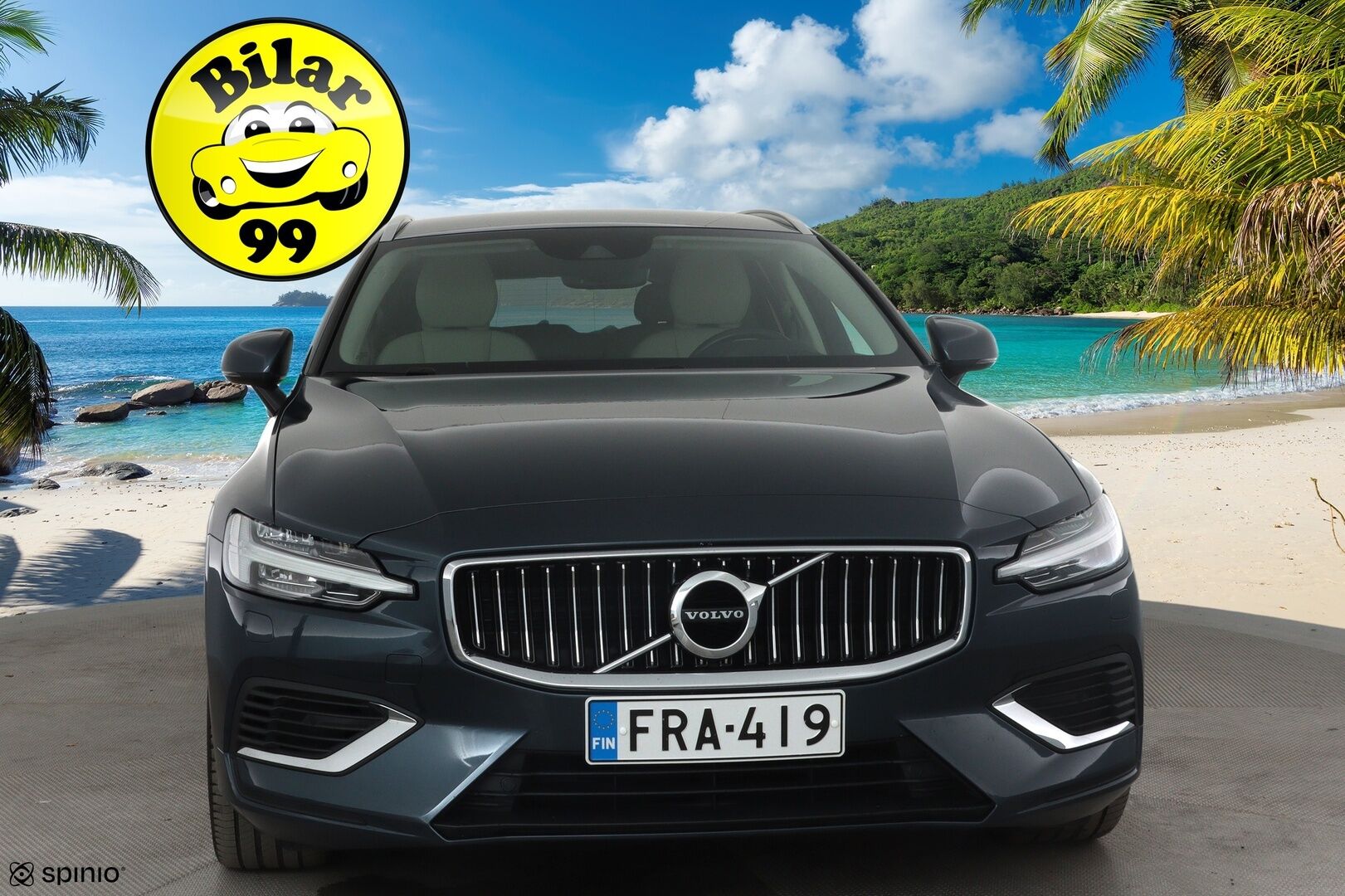 Volvo V60 2021 T6 TwE AWD Business Inscription aut *ACC / P.kamera / Full LED / Muistipenkki / Koukku / BLIS / Webasto / Vaaleat nahat* - Suomi-auto / Kahdet renkaat aluvanteilla / Merkkihuollettu