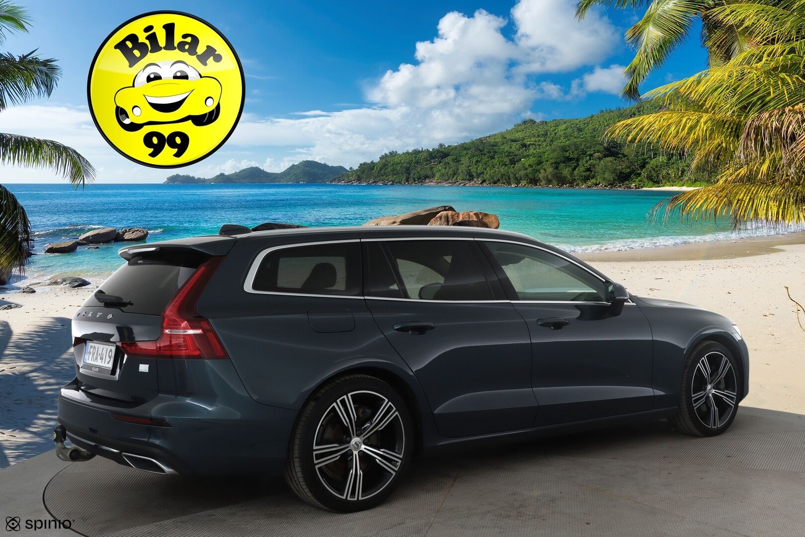 Volvo V60 2021 T6 TwE AWD Business Inscription aut *ACC / P.kamera / Full LED / Muistipenkki / Koukku / BLIS / Webasto / Vaaleat nahat* - Suomi-auto / Kahdet renkaat aluvanteilla / Merkkihuollettu