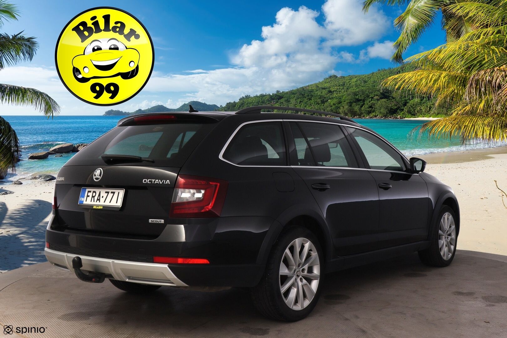 Skoda Octavia 2018 1,8 Combi TSI 4X4 Scout DSG Autom *Webasto / ACC / P. Kamera / Koukku / Nahka-alcantara / Smartlink* - Korkea maavara / Sopii kaikille teille!